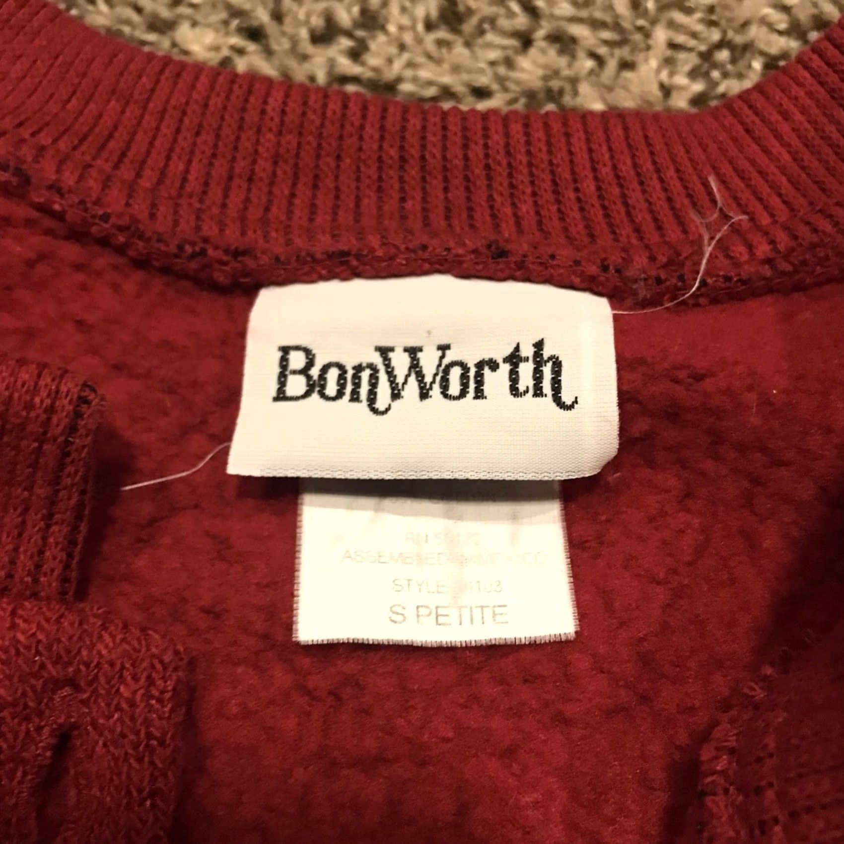 Vintage VINTAGE bonworth cardigan womens S cotton blend button up fall autumn a50 Size S / US 4 / IT 40 - 2 Thumbnail