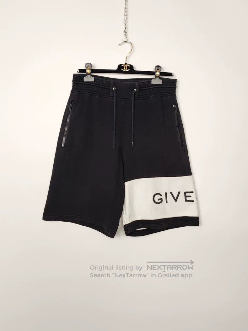 Givenchy Givenchy size S Men's Letter Embroidered Shorts Size US 27 - 1 Thumbnail