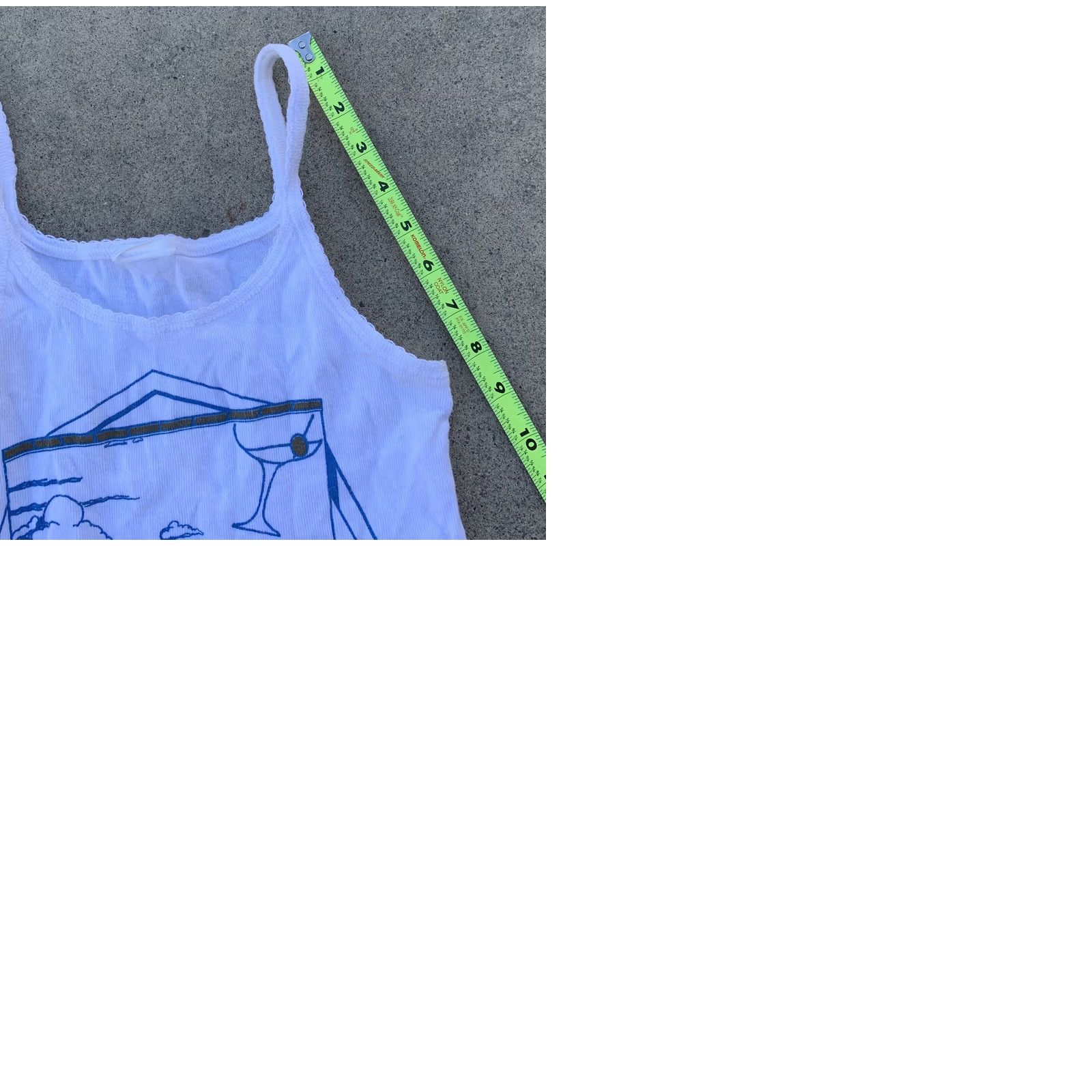 Vintage VINTAGE Dick’s Mendocino California So Few Richards So Many Dicks Graphic Tank Top XS White Women Size XS / US 0-2 / IT 36-38 - 9 Thumbnail