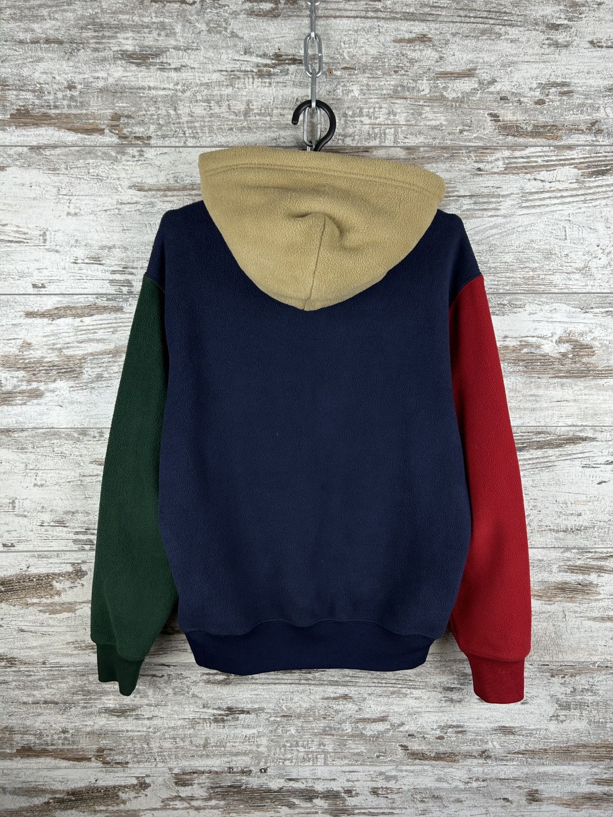 Polo Ralph Lauren Mens Vintage Polo Ralph Lauren collab polar fleece hoodie Size US S / EU 44-46 / 1 - 14 Thumbnail