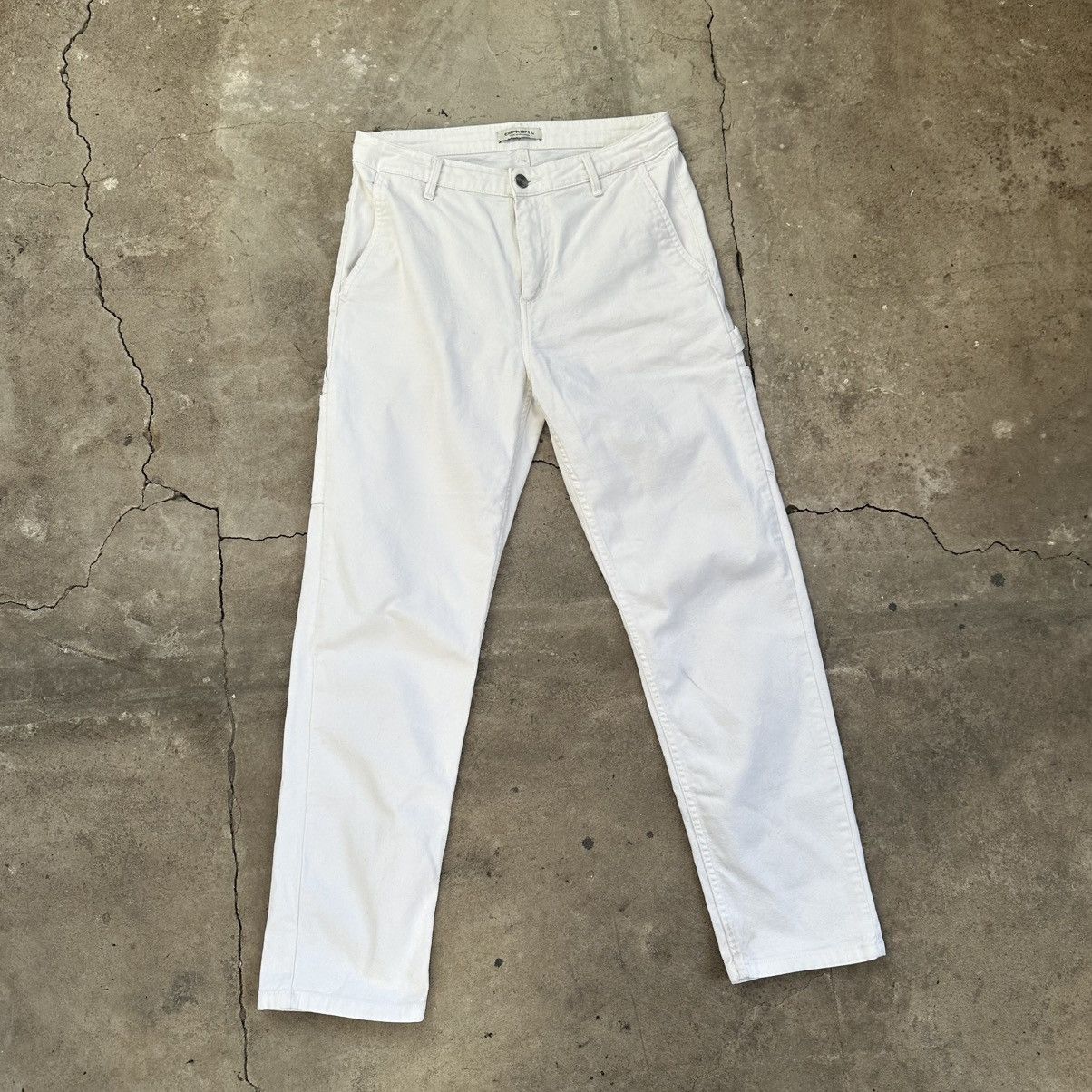 Carhartt Carhartt WIP Pierce Carpenter Boyfriend Pants Size 27" / US 4 / IT 40 - 6 Thumbnail