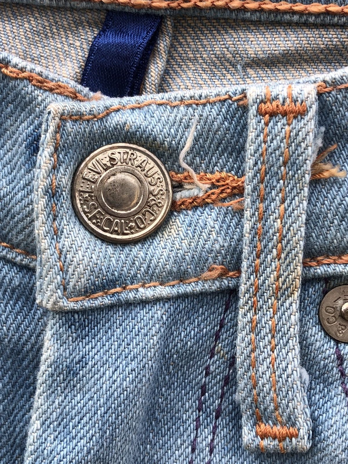 Levi's Vintage Levi’s Engineered Y2k Acid Wash Jeans Size US 29 - 8 Thumbnail