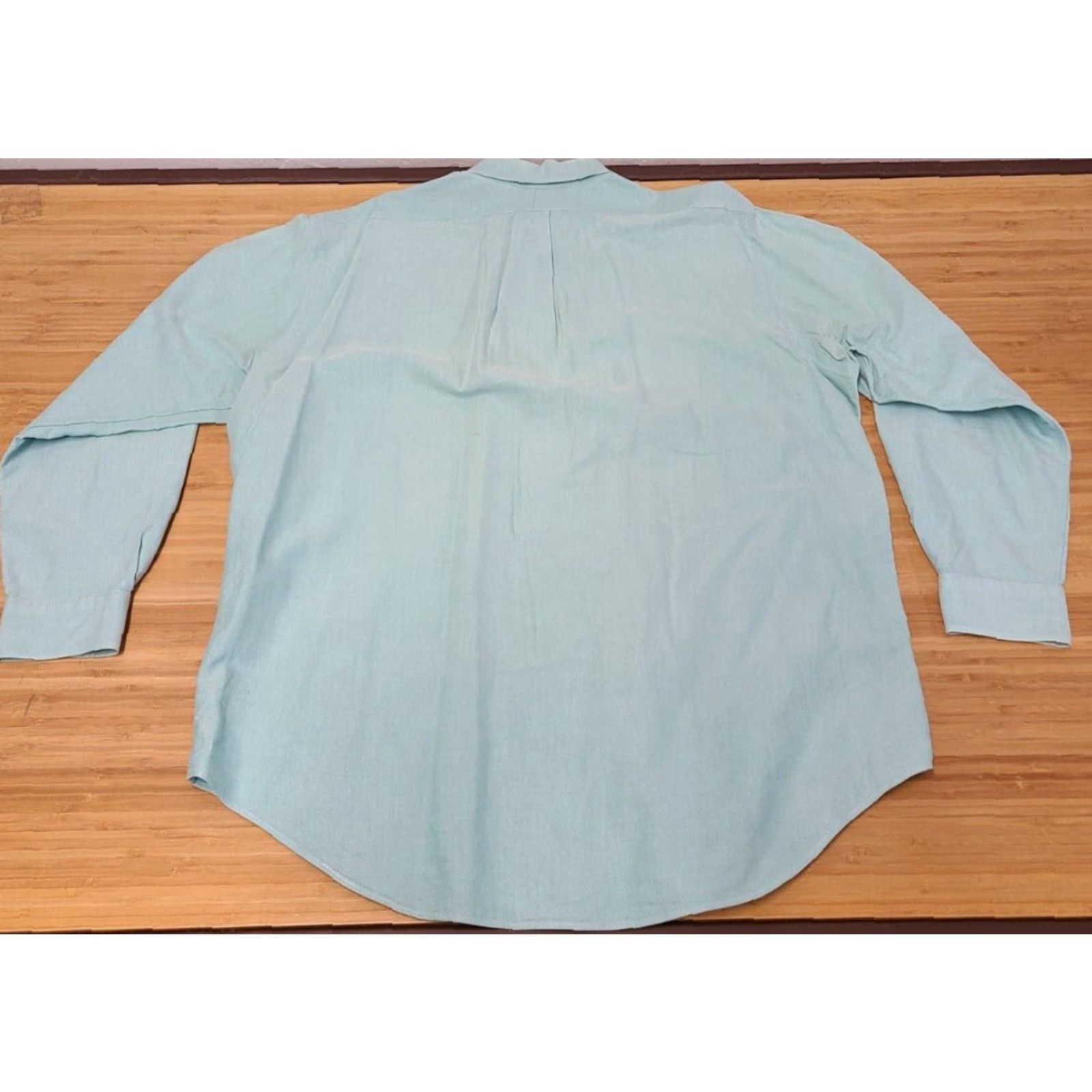 Ralph Lauren Ralph Lauren Yarmouth Shirt Men 16.5 35 Green Long Sleeve Button-Up Workshirt Mens Size US XL / EU 56 / 4 - 6 Thumbnail