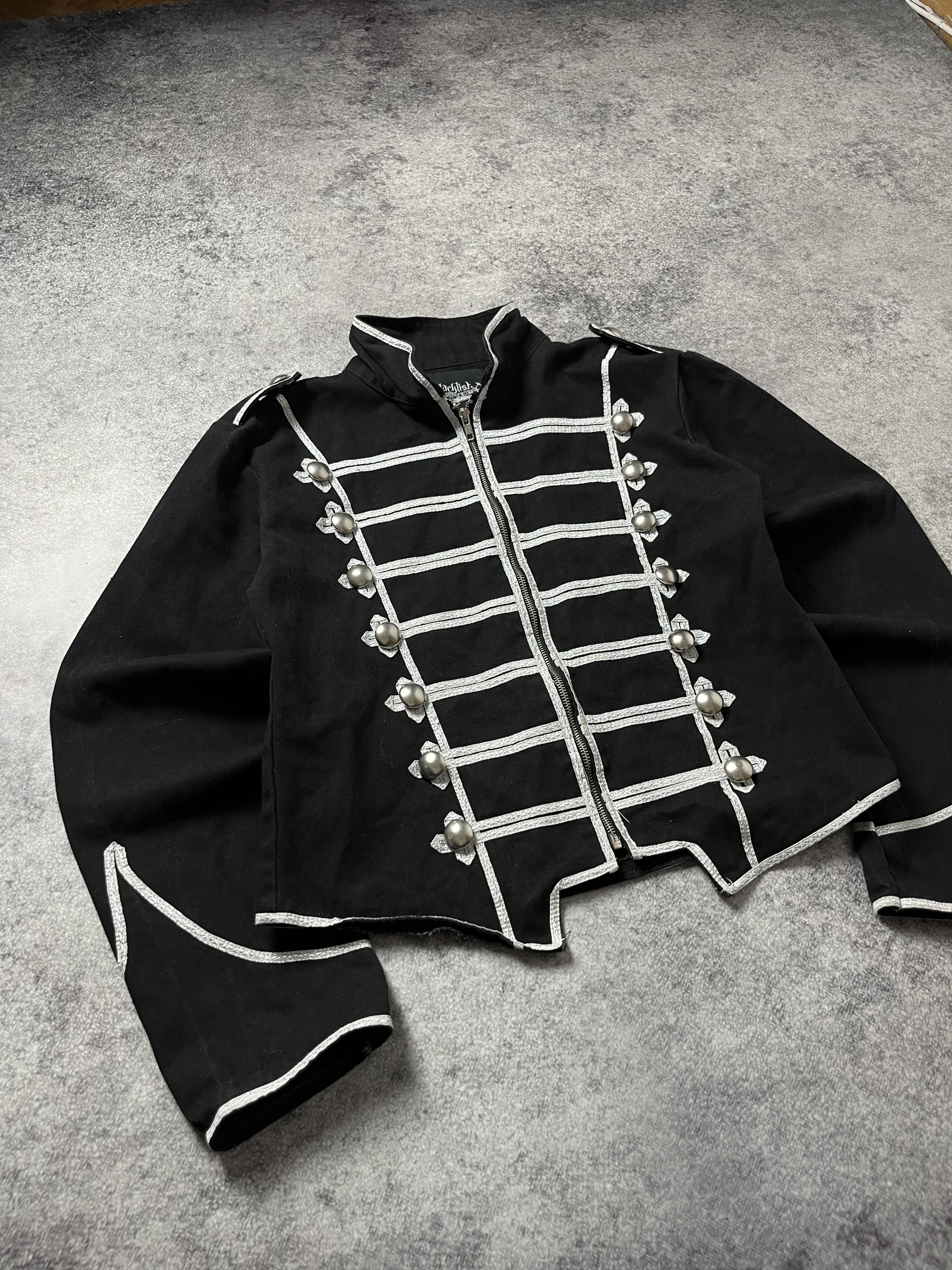 Hysteric Glamour × Undercover 🔥00's Napoleon Military Cropped Jacket Saint Laurent Vibe Size US S / EU 44-46 / 1 - 2 Thumbnail