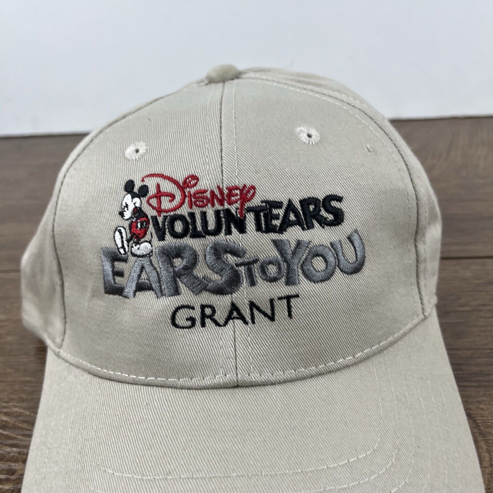 Disney Disney Voluntears Ears Hat Brown Adjustable Hat Brown Tan Ad Size ONE SIZE - 7 Thumbnail