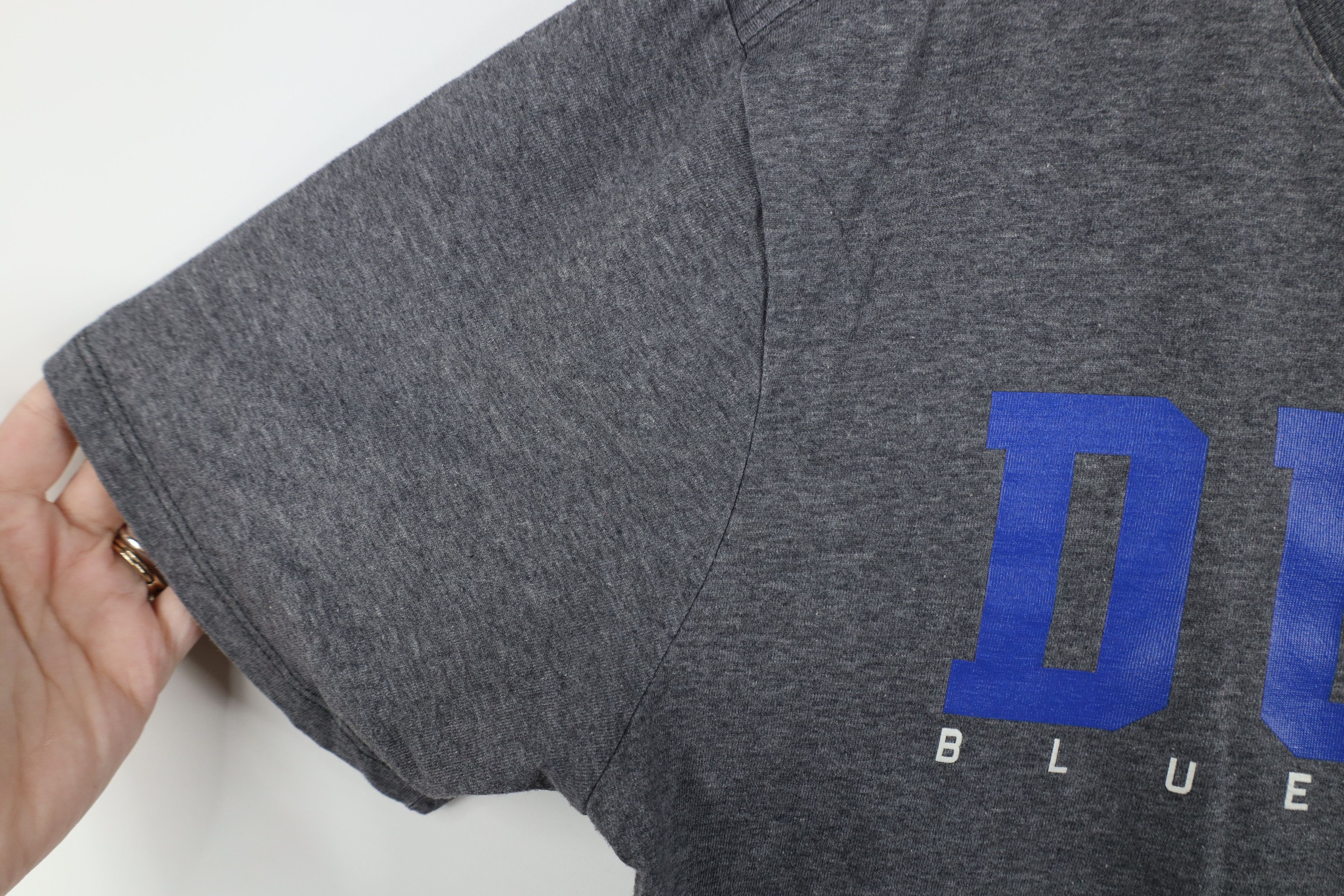 Nike Nike Cut Spell Out Duke University Blue Devils T-Shirt Gray Size US L / EU 52-54 / 3 - 8 Thumbnail