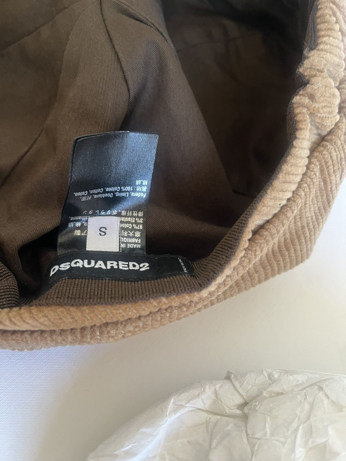 Dsquared2 Dsquared2 Hattitude Newsboy cap brown Size ONE SIZE - 5 Thumbnail
