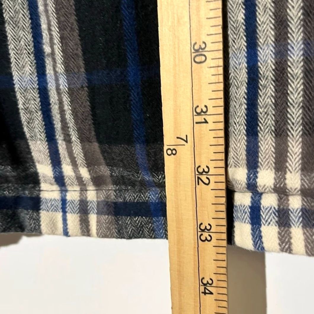 Vintage Five Brother Mens 2XL Quilted Lined Flannel Shirt Jacket Blue Plaid Workwear Size US XXL / EU 58 / 5 - 7 Thumbnail