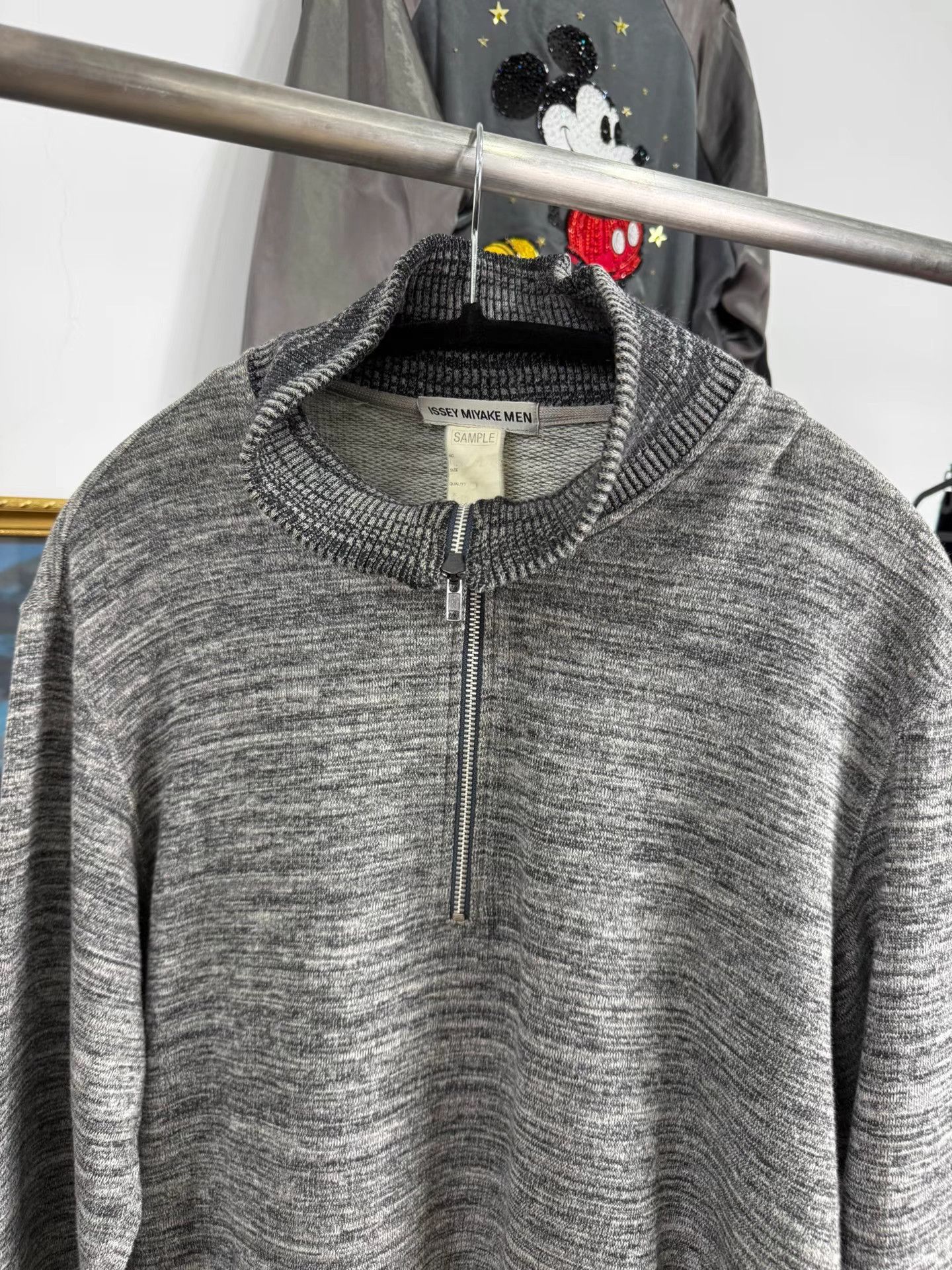 Issey Miyake Issey Miyake Men Half-Zip Sweatshirt K20 Size US L / EU 52-54 / 3 - 3 Thumbnail