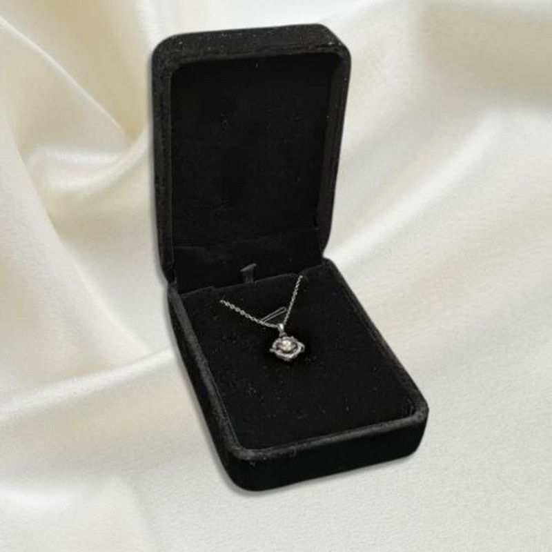 Other Moissanite Windmill Necklace 925 Silver NWT Size ONE SIZE - 3 Thumbnail