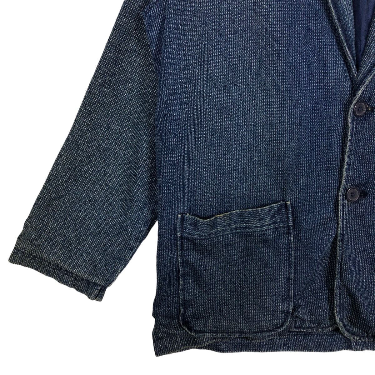 Issey Miyake 🔥90’s Vivreclub Issey Miyake Japan Denim Jacket Work Size US L / EU 52-54 / 3 - 3 Thumbnail