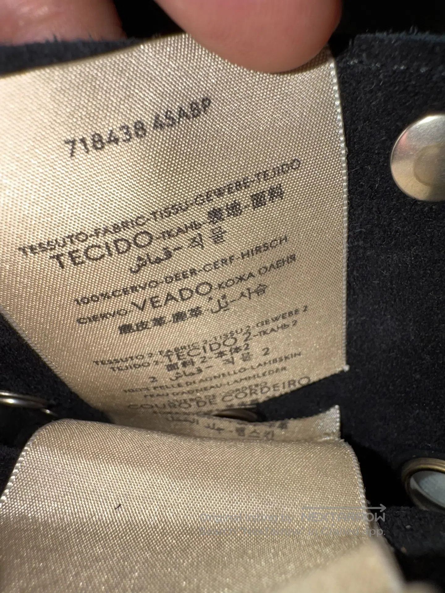 Gucci Guicci Deer Skin and Sheepskin Gloves| Size ONE SIZE - 9 Thumbnail