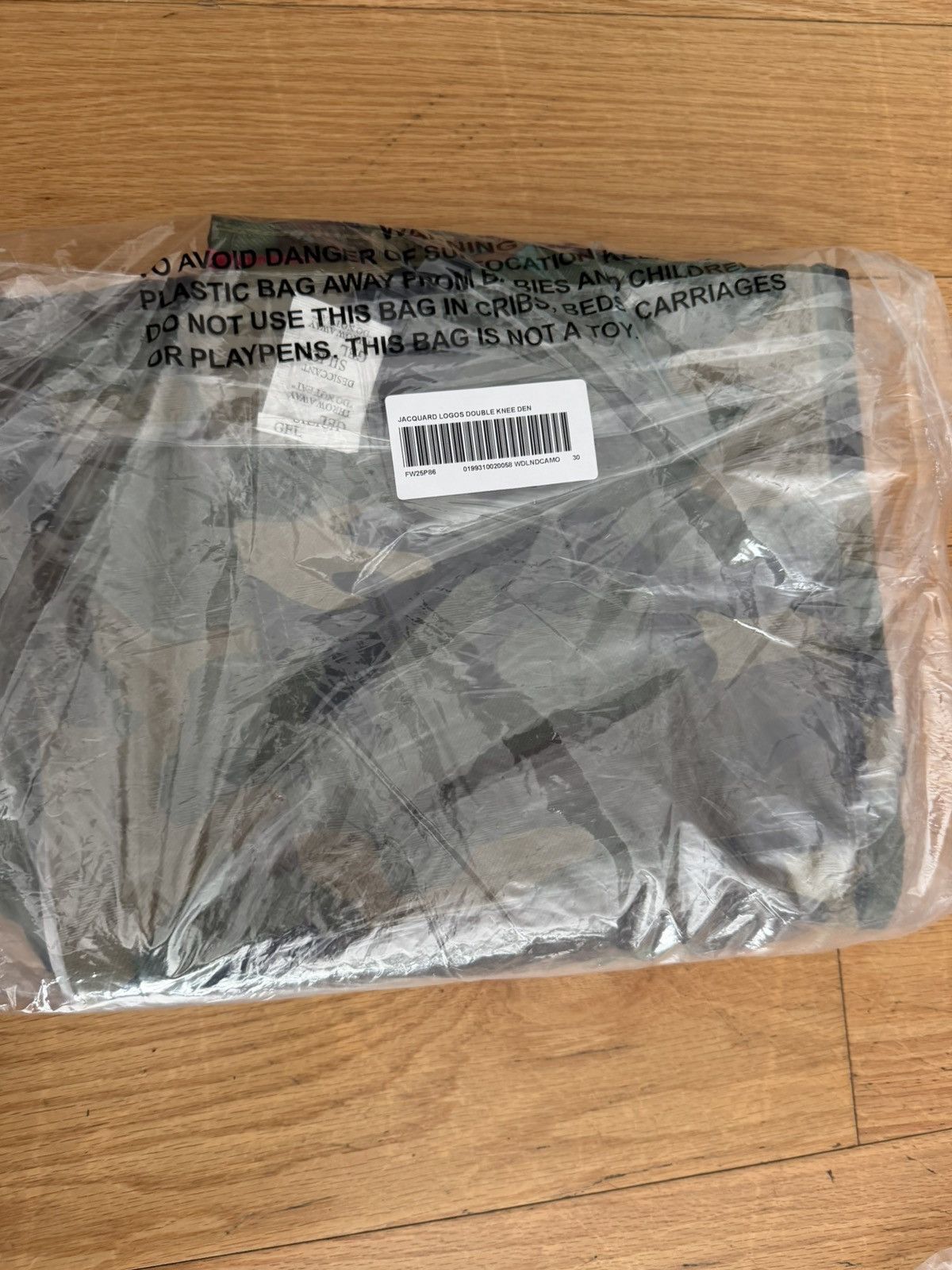 Supreme Supreme jacquard denim double knee pants camo 30 Size US 30 / EU 46 - 3 Thumbnail