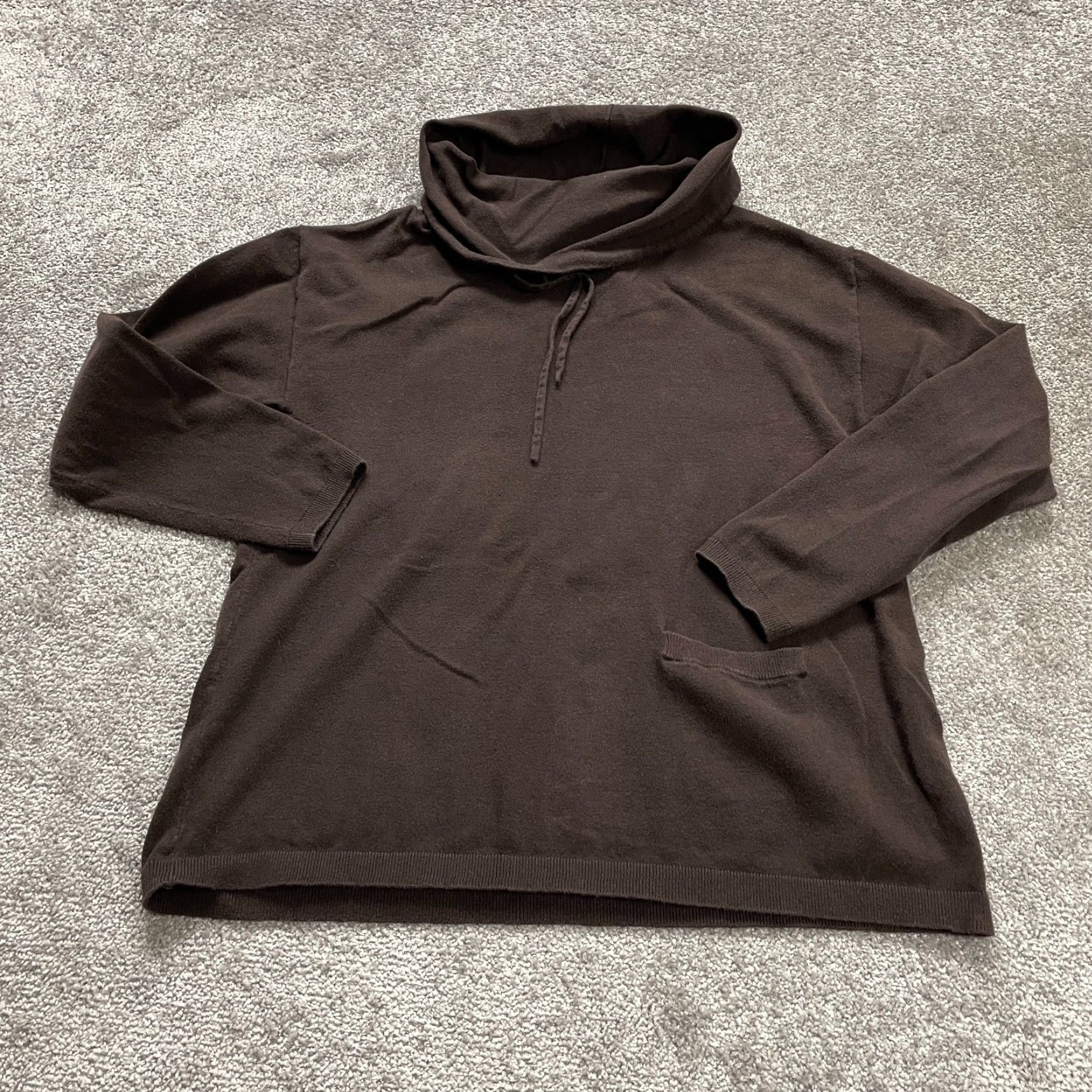 Vintage Westbound Womens Large Dark Brown Turtleneck Knit Pullover Sweater Long Sleeve Size L / US 10 / IT 46 - 2 Thumbnail