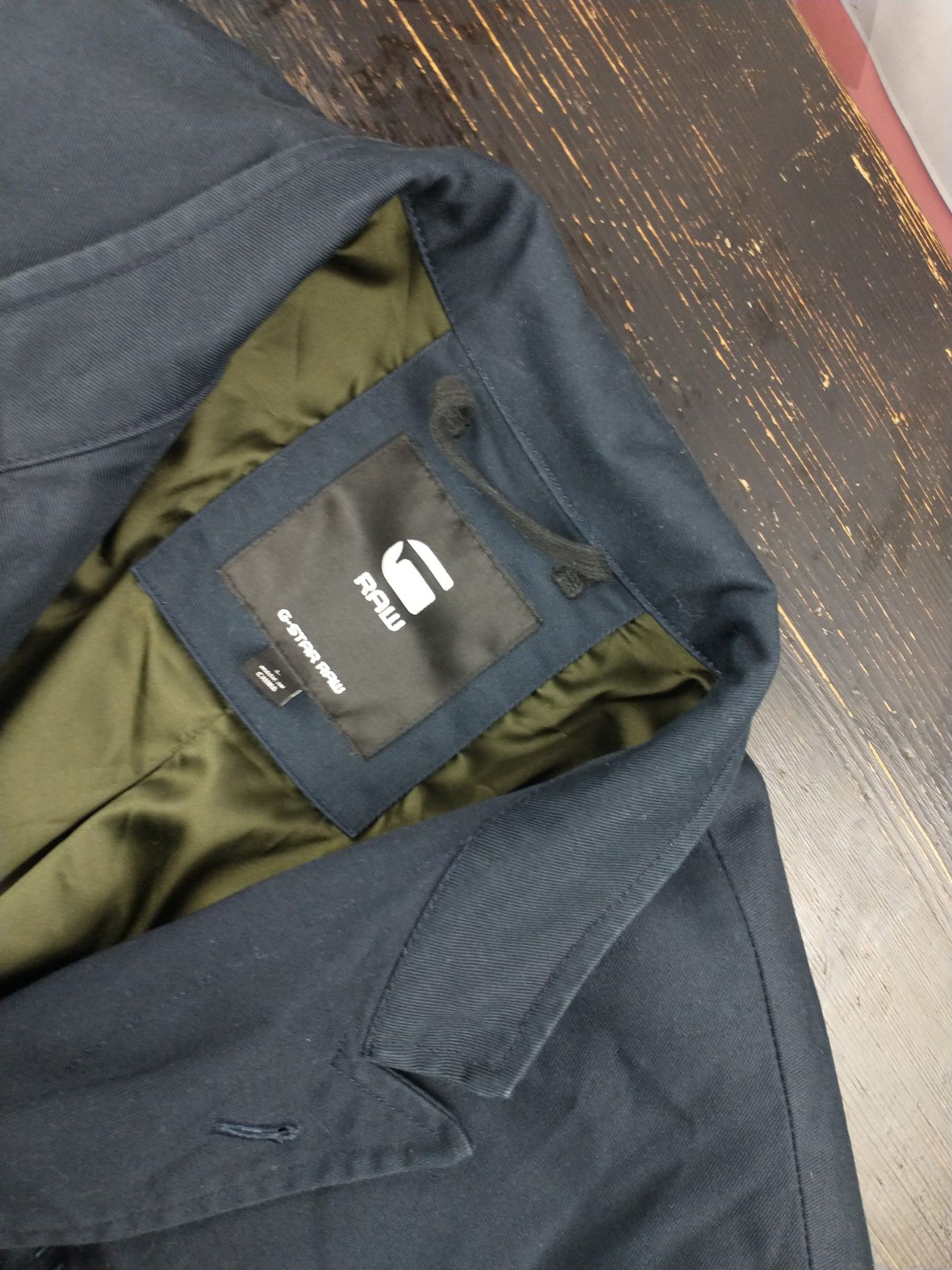 G-Star Stacked Pocket Blazer Constructed Size L Navy Size US L / EU 52-54 / 3 - 14 Thumbnail