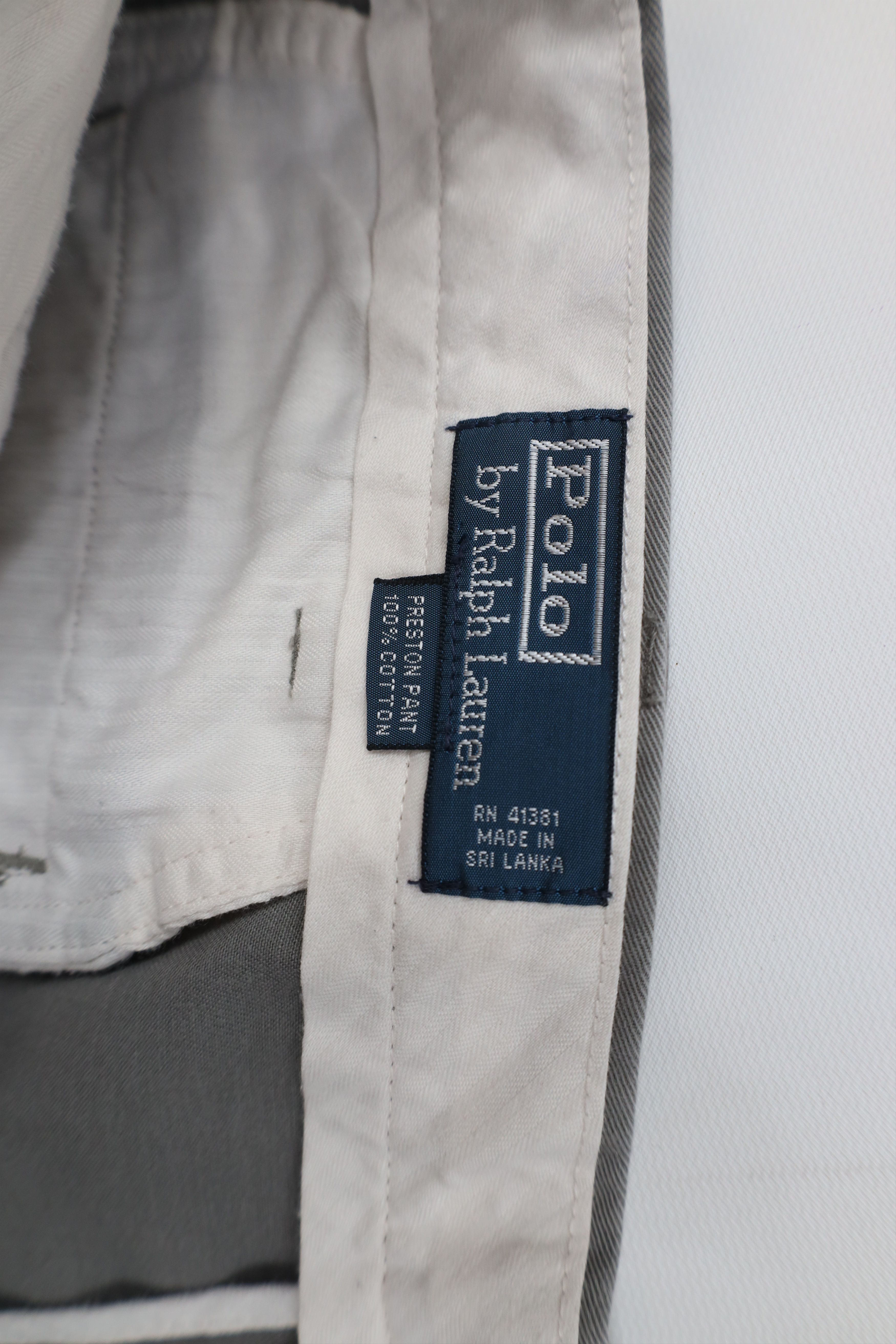 Ralph Lauren Vintage 90s Ralph Lauren Wide Leg Chino Pants Trousers Size US 42 / EU 58 - 8 Thumbnail