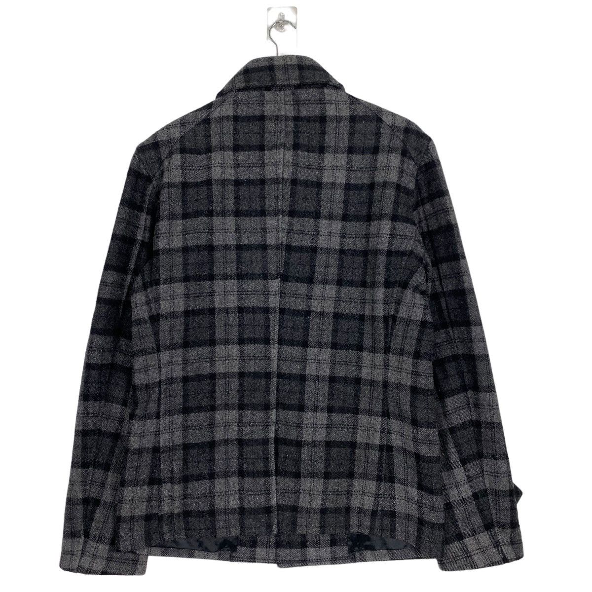 Japanese Brand Katharine Hamnett slant button plaid jacket Size US S / EU 44-46 / 1 - 10 Thumbnail