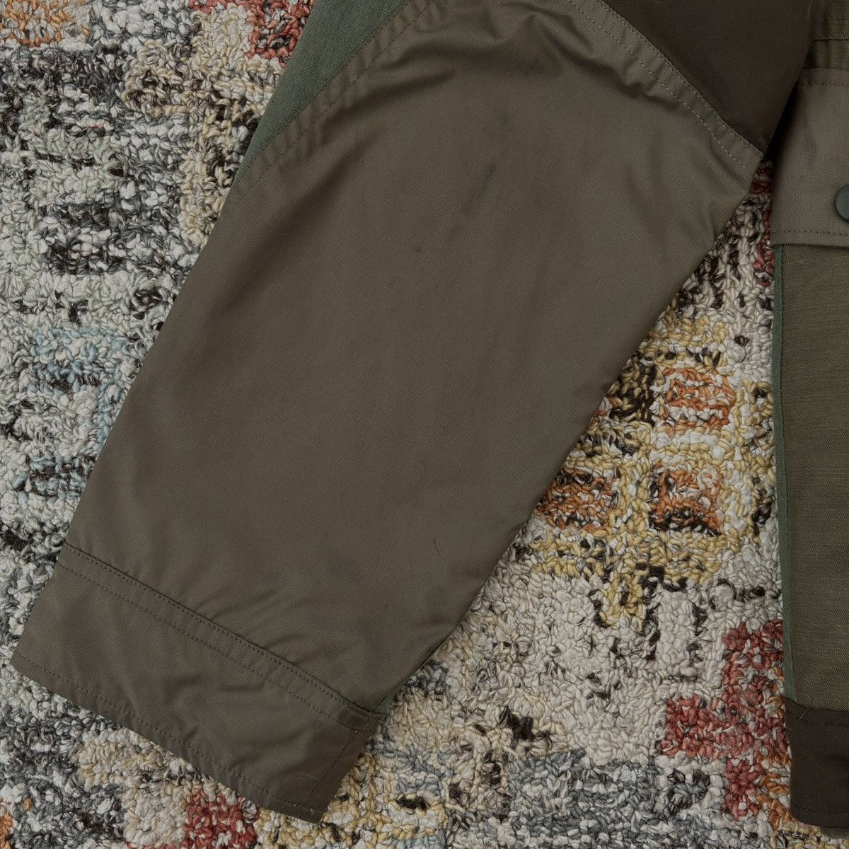 White Mountaineering Franken Jacket work chore coverall patchwork Junya Watanabe Size US M / EU 48-50 / 2 - 5 Thumbnail