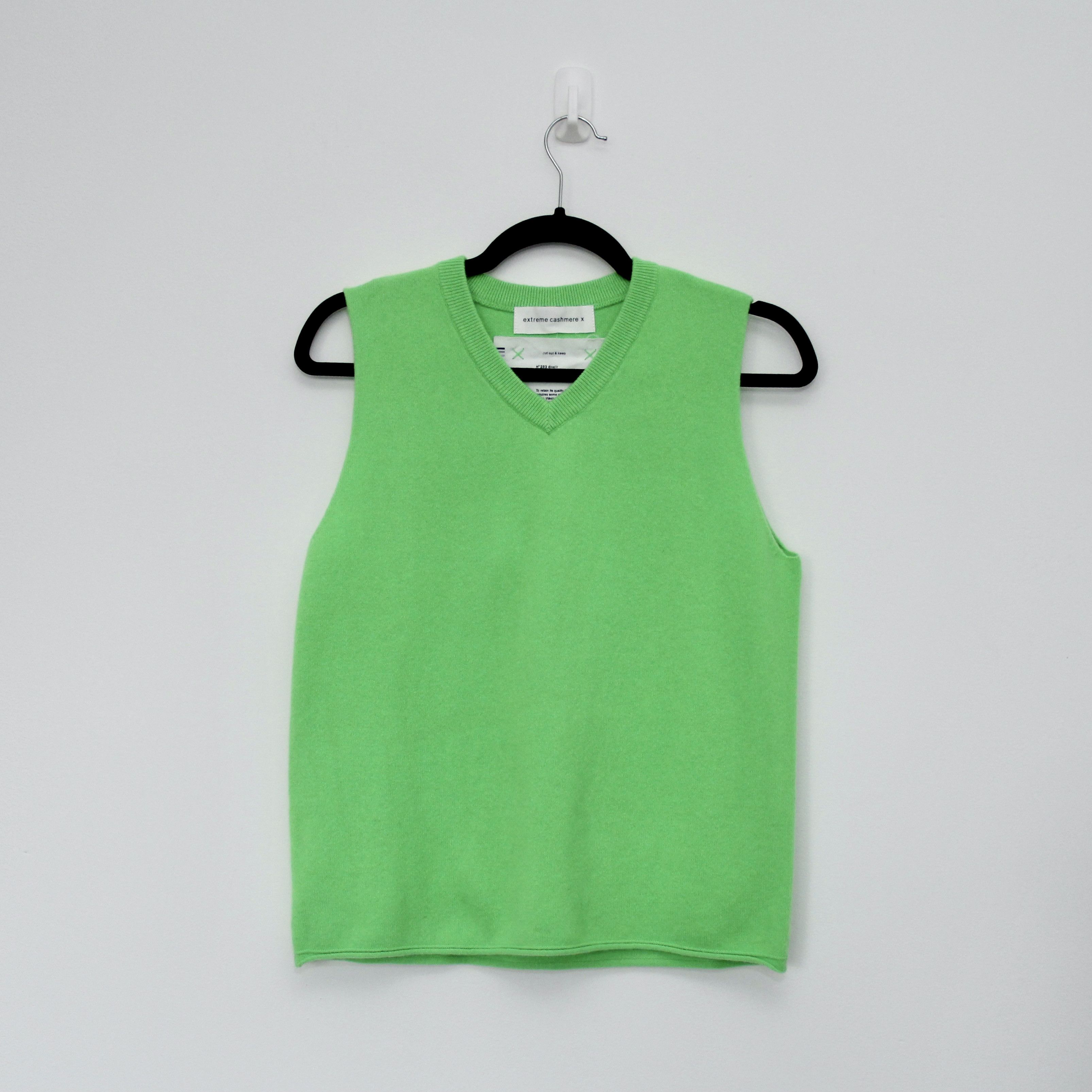 Extreme Cashmere Extreme Cashmere N°203 Desir Fluro Sweater Vest Size S / US 4 / IT 40 - 1 Thumbnail