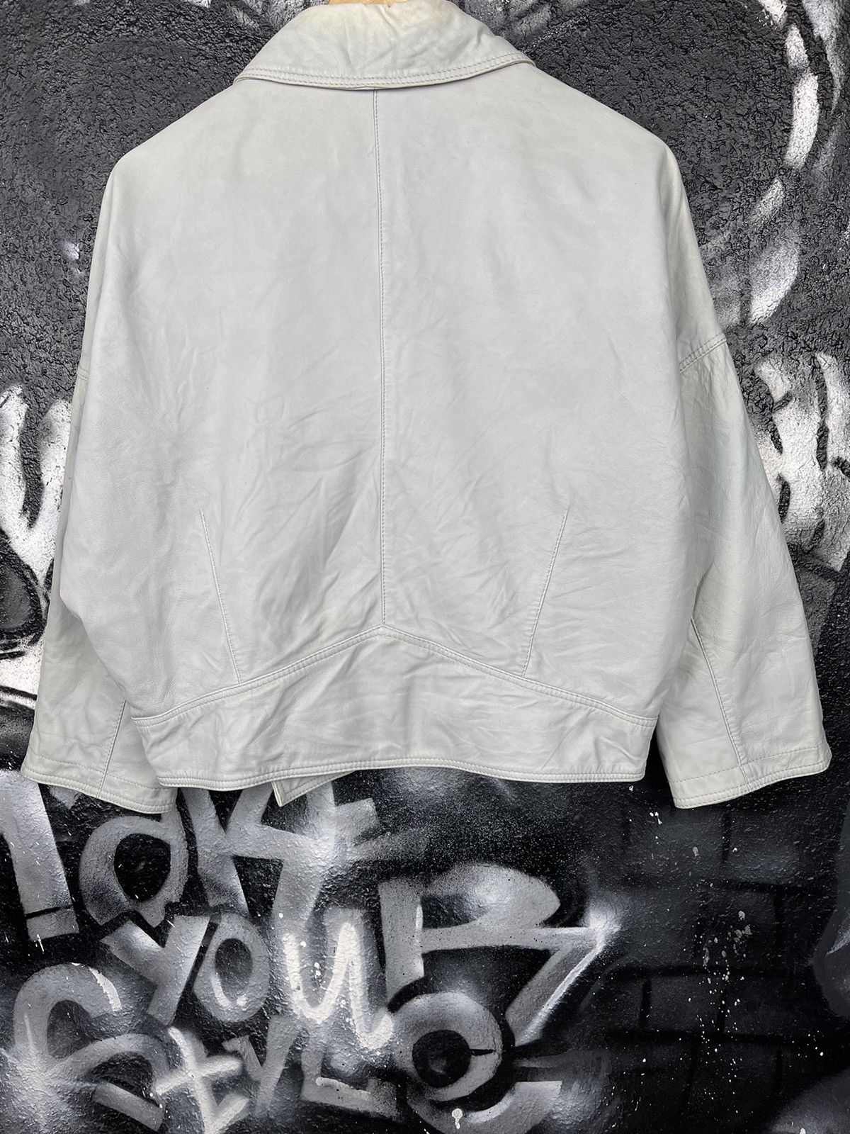 Reiss Reiss Lamb Leather Asymmetrical Jacket Women’s Size Medium Size M / US 6-8 / IT 42-44 - 15 Thumbnail