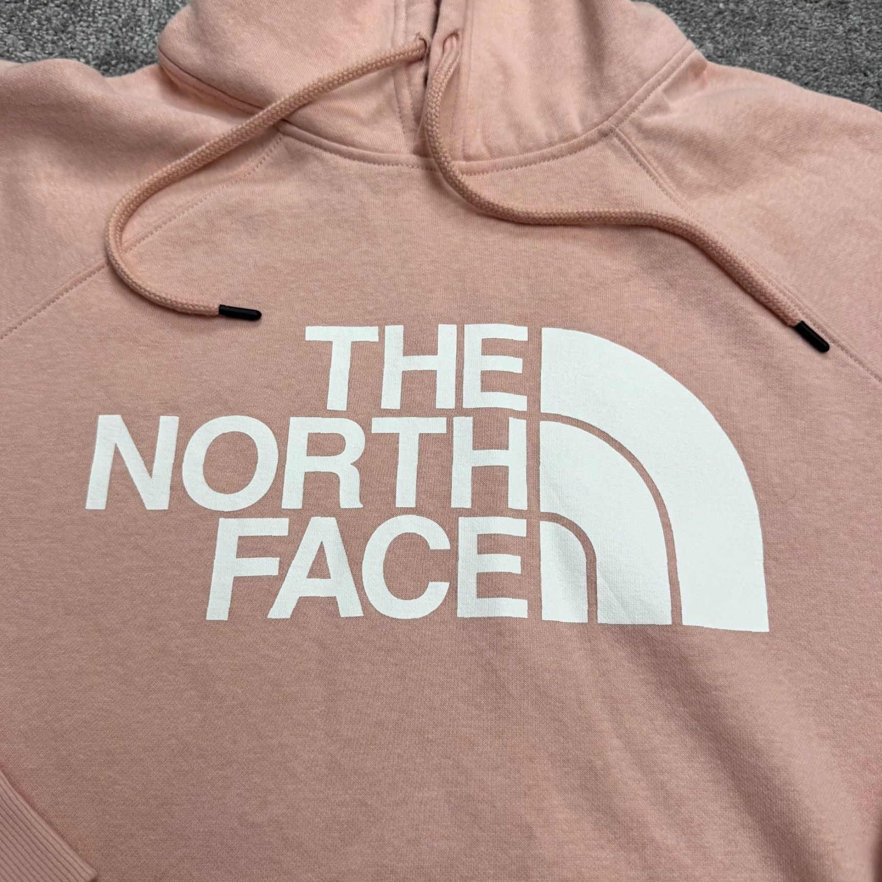 The North Face The North Face Pullover Hoodie Womens 1X Plus Peach Spellout Graphic Sweatshirt Size XL / US 12-14 / IT 48-50 - 5 Thumbnail