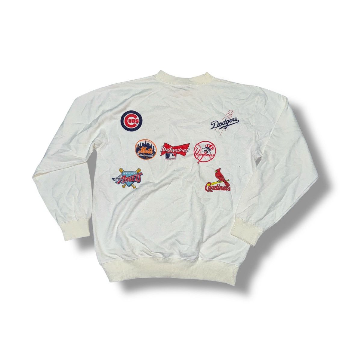 Budweiser × MLB Vintage Budweiser X MLB ALL STARS logo sweatshirt Size US L / EU 52-54 / 3 - 4 Thumbnail