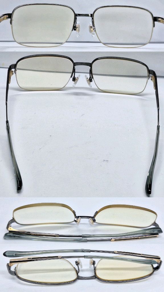 Vintage Rodenstock RODAFLEX Open Temple Half-Rim Titanium Glasses Size ONE SIZE - 5 Thumbnail