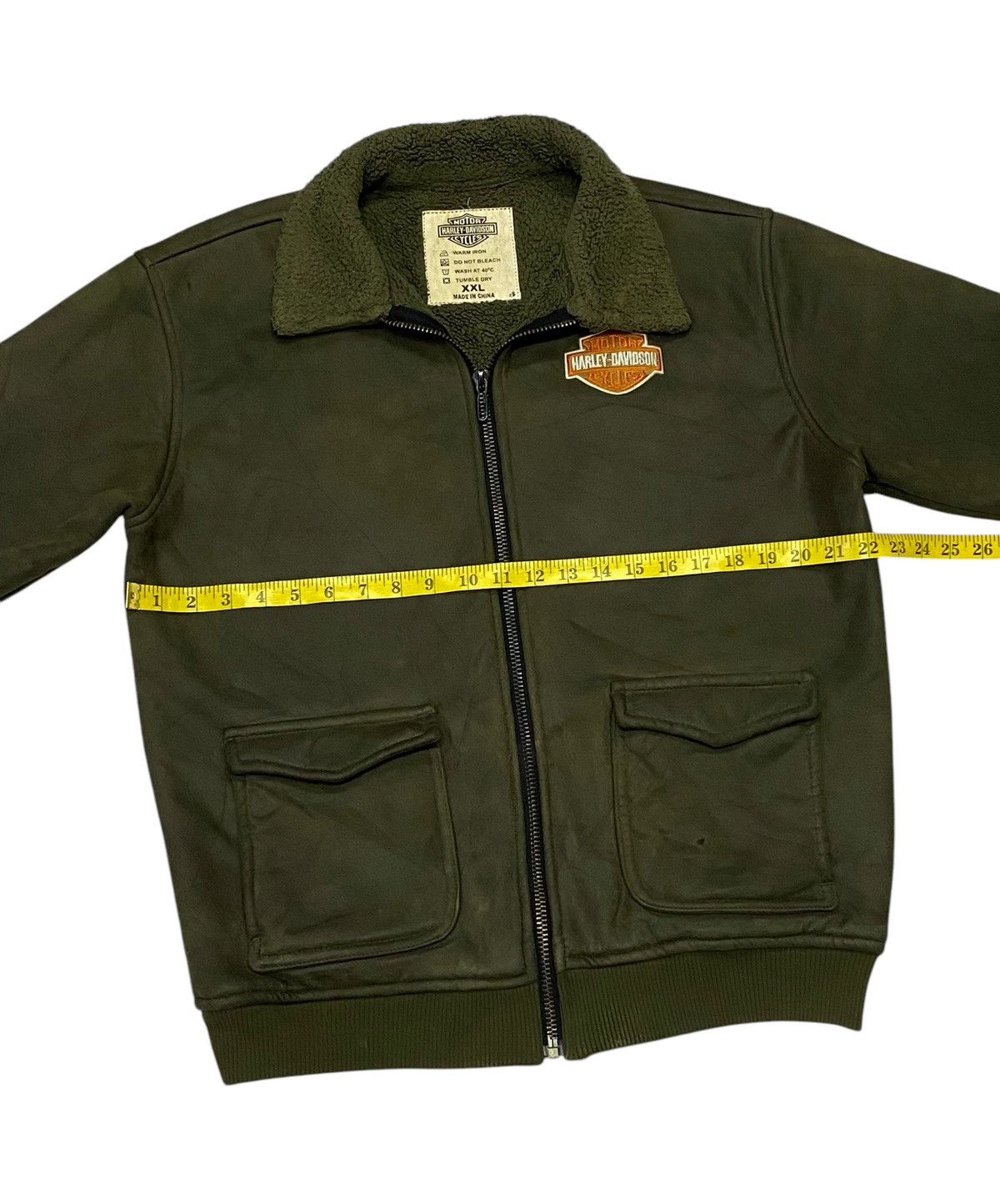 Harley Davidson Harley Davidson Double Pocket Bomber Jacket Size US L / EU 52-54 / 3 - 14 Thumbnail
