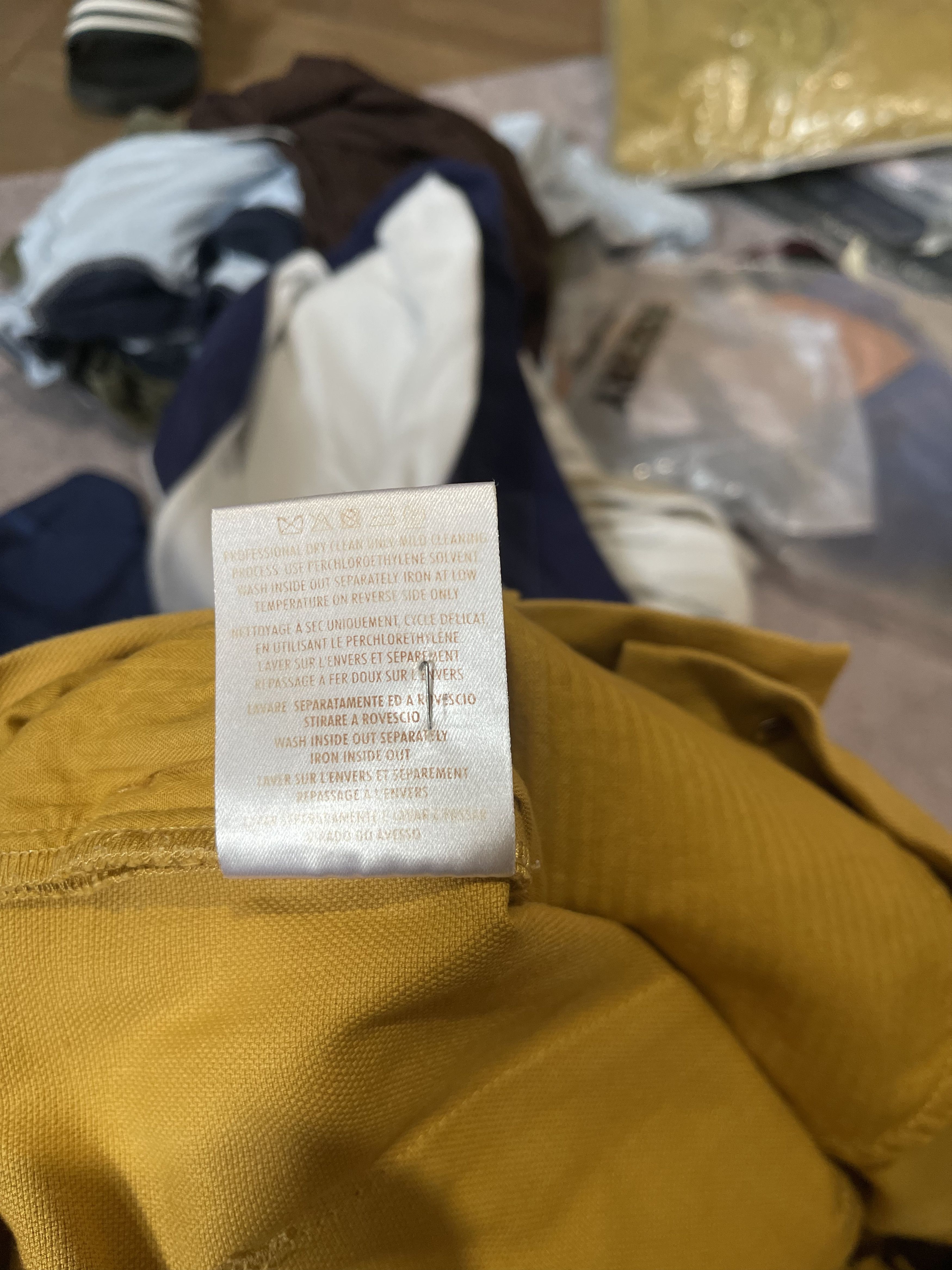 Gucci GUCCI old money skinny yellow denim pants Size US 34 / EU 50 - 9 Thumbnail