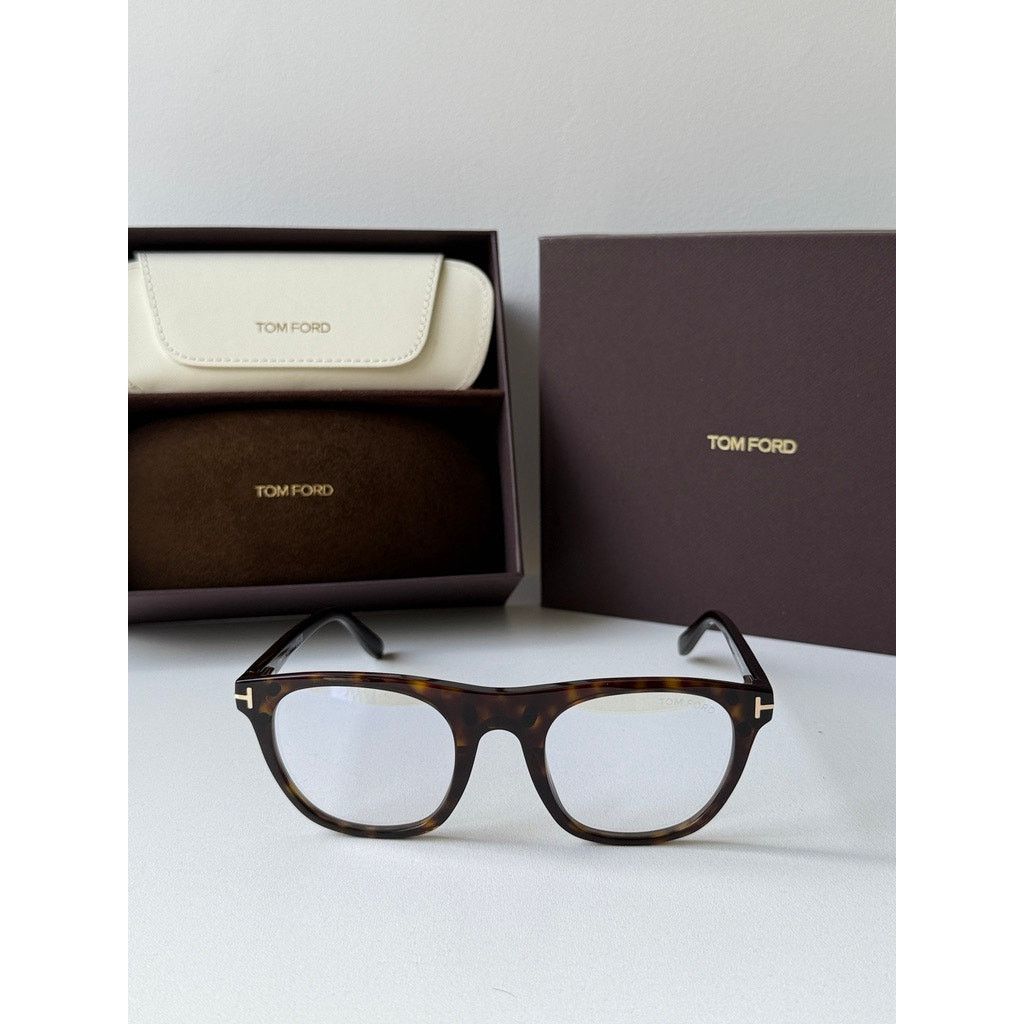 Tom Ford NEW Tom Ford FT5895-B Brown Clip On Frames + Sunglasses Size ONE SIZE - 9 Thumbnail