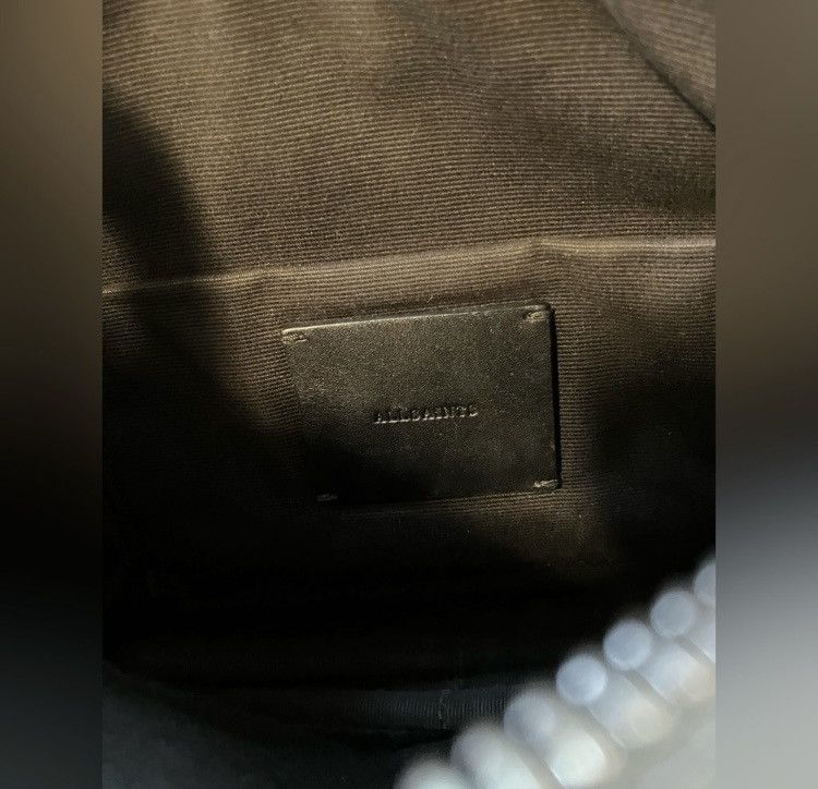 Allsaints AllSaints Leather Chain Square Crossbody Size ONE SIZE - 14 Thumbnail