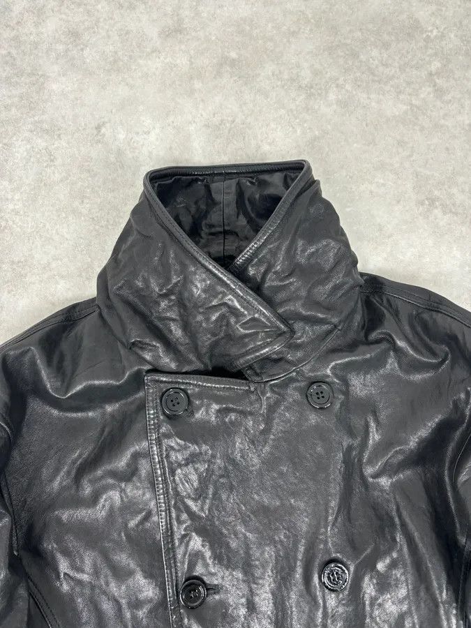 Emporio Armani AW2007 Emporio Armani Multi-Pocket Black Leather Jacket Size US L / EU 52-54 / 3 - 4 Thumbnail