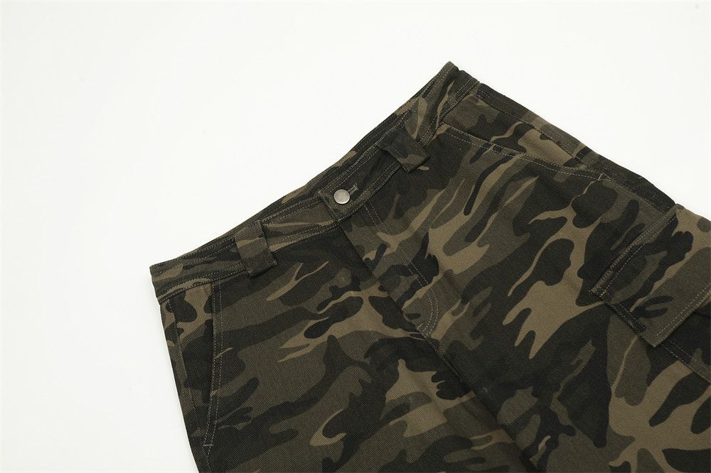 Japanese Brand × Jean Men's American high street cargo camouflage casual jeans Size US 32 / EU 48 - 3 Thumbnail