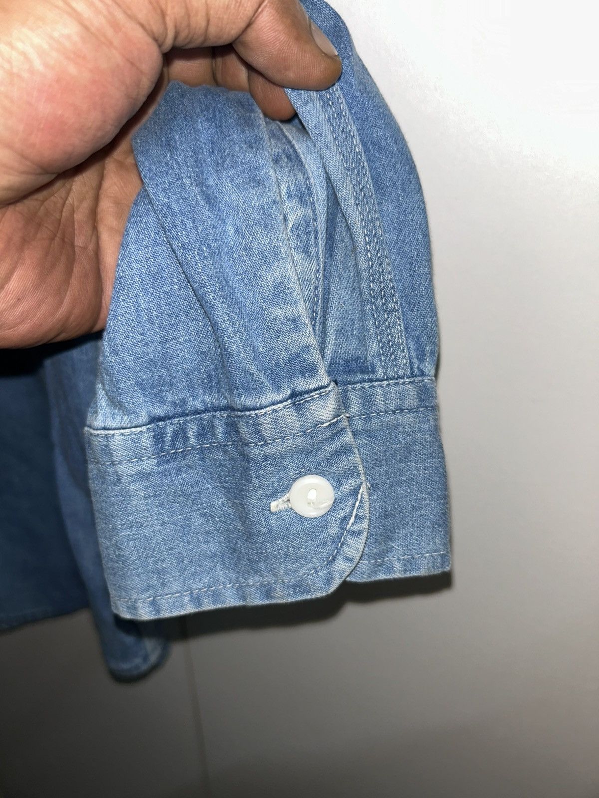 Sugar Cane Selvedge Denim Work Shirt Size US XL / EU 56 / 4 - 12 Thumbnail