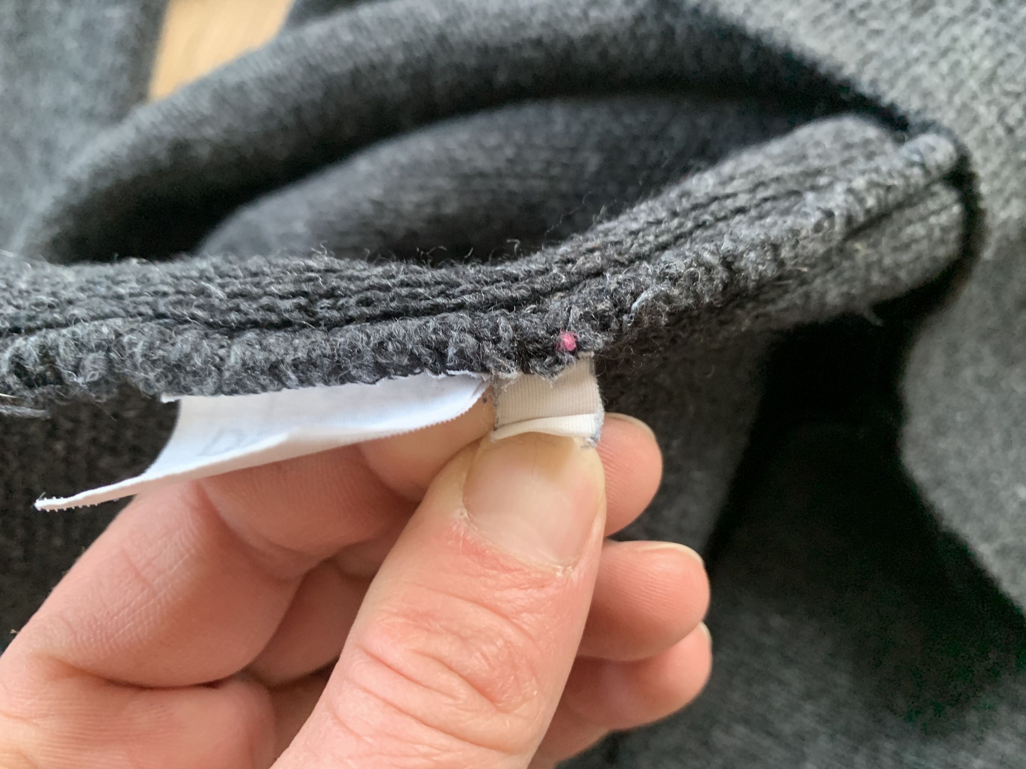 Dickies Dickies Mens Vintage Grey Wool Sweater Crew Neck Jumper Size US M / EU 48-50 / 2 - 11 Thumbnail