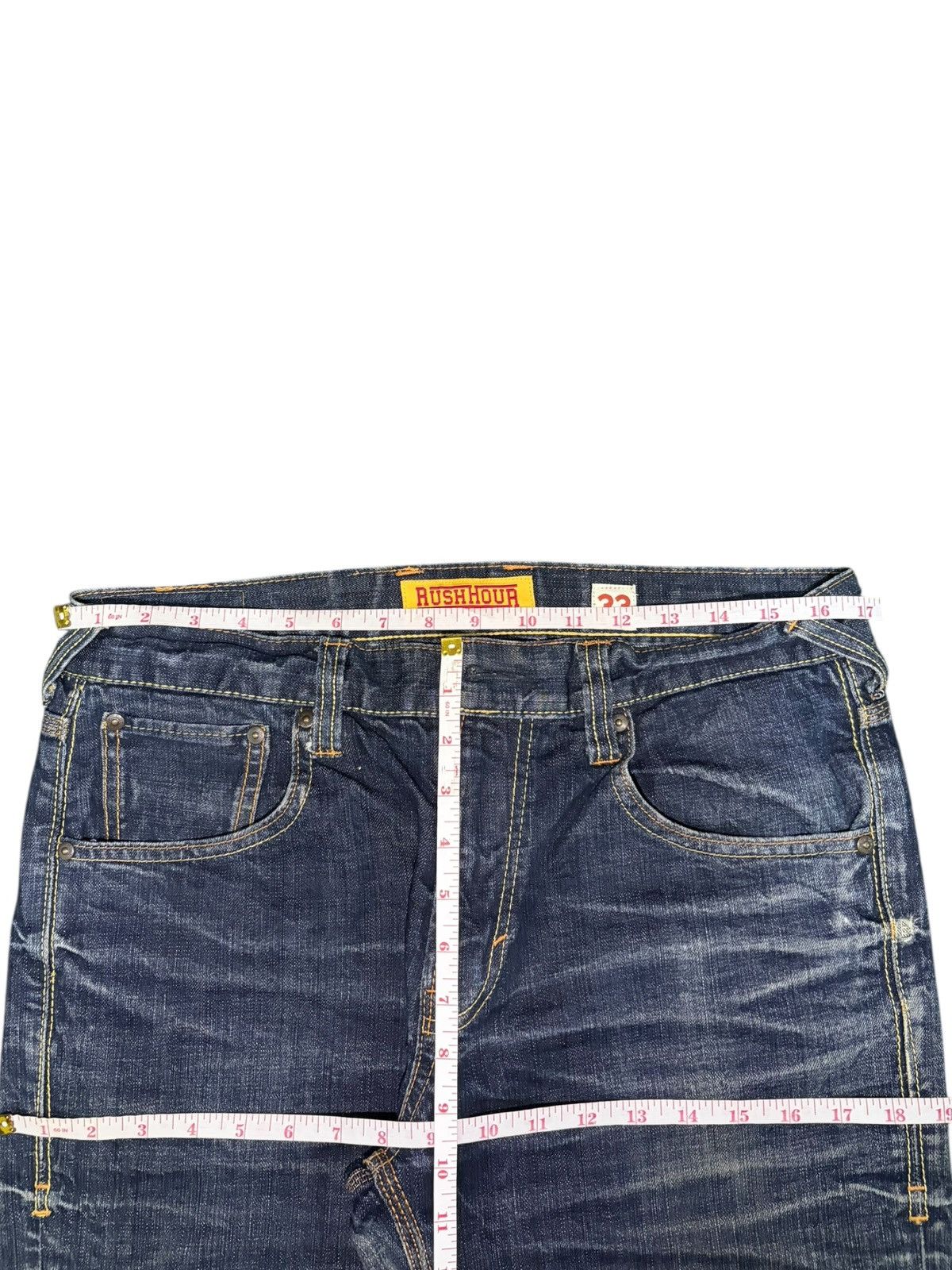 Diesel Vintage Japanese Brand Faded Wash Distress Loose Jeans Size US 33 - 6 Thumbnail