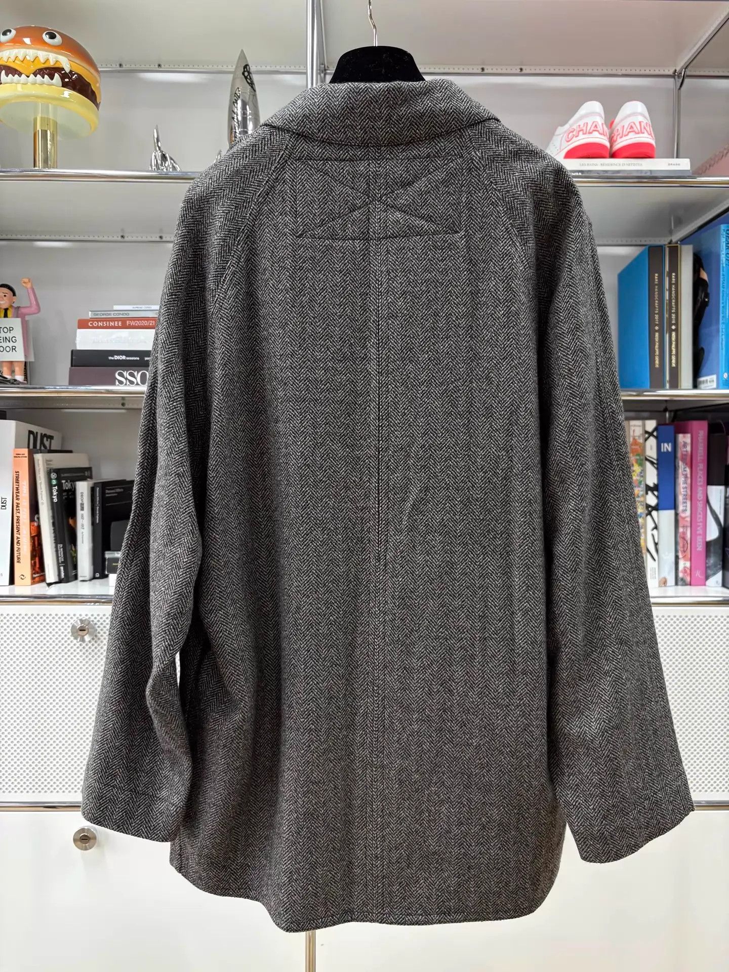 Loro Piana LoroPiana v-neck houndstooth casual blazer gray IT38 Size XS / US 0-2 / IT 36-38 - 3 Thumbnail