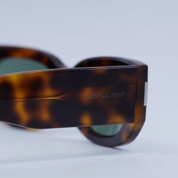Saint Laurent Paris 🕶️ New Saint Laurent SL697 002 Sunglasses - Shiny Havana Size ONE SIZE - 7 Thumbnail