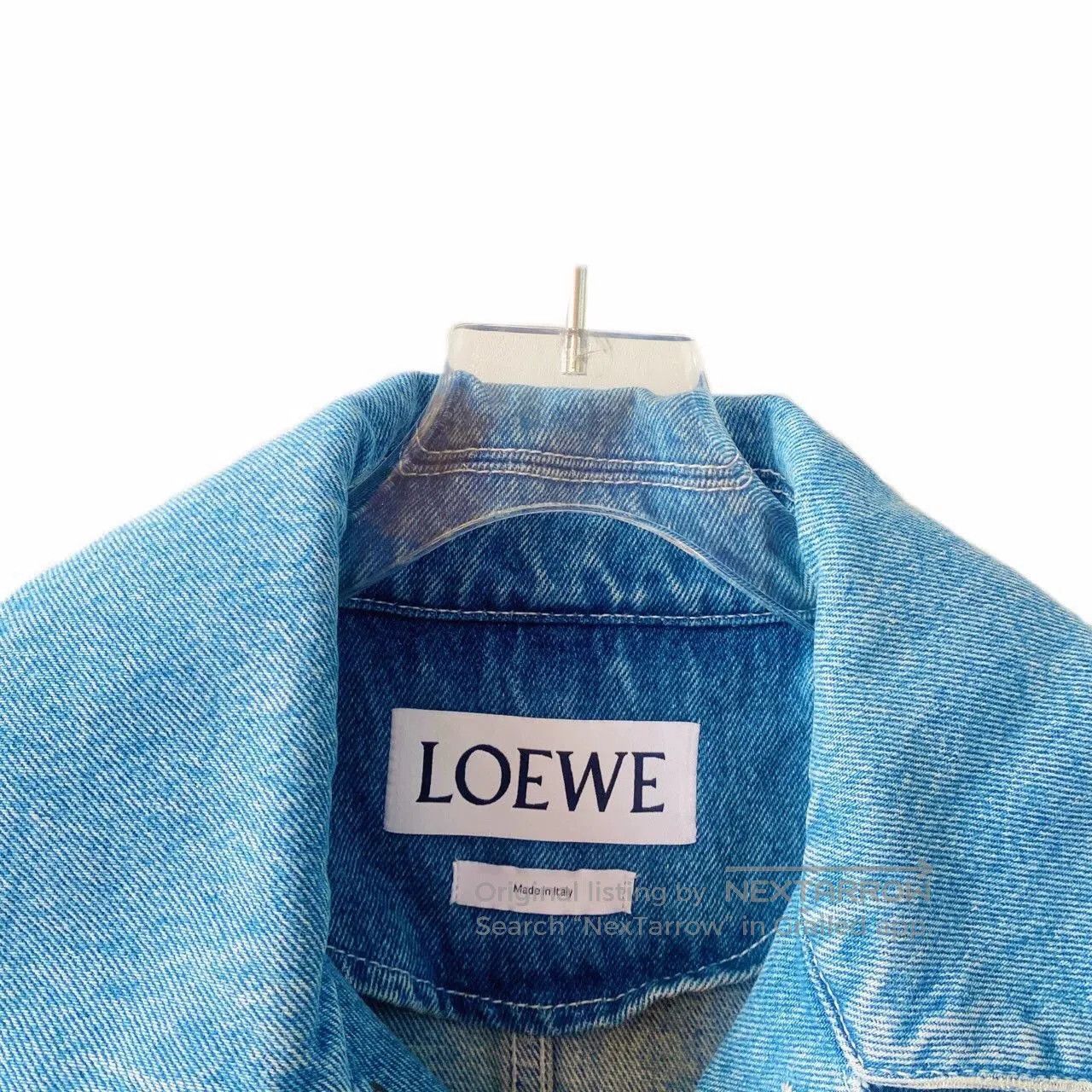 Loewe Loewe Blue Logo Denim Jacket XS. Size US XS / EU 42 / 0 - 3 Thumbnail