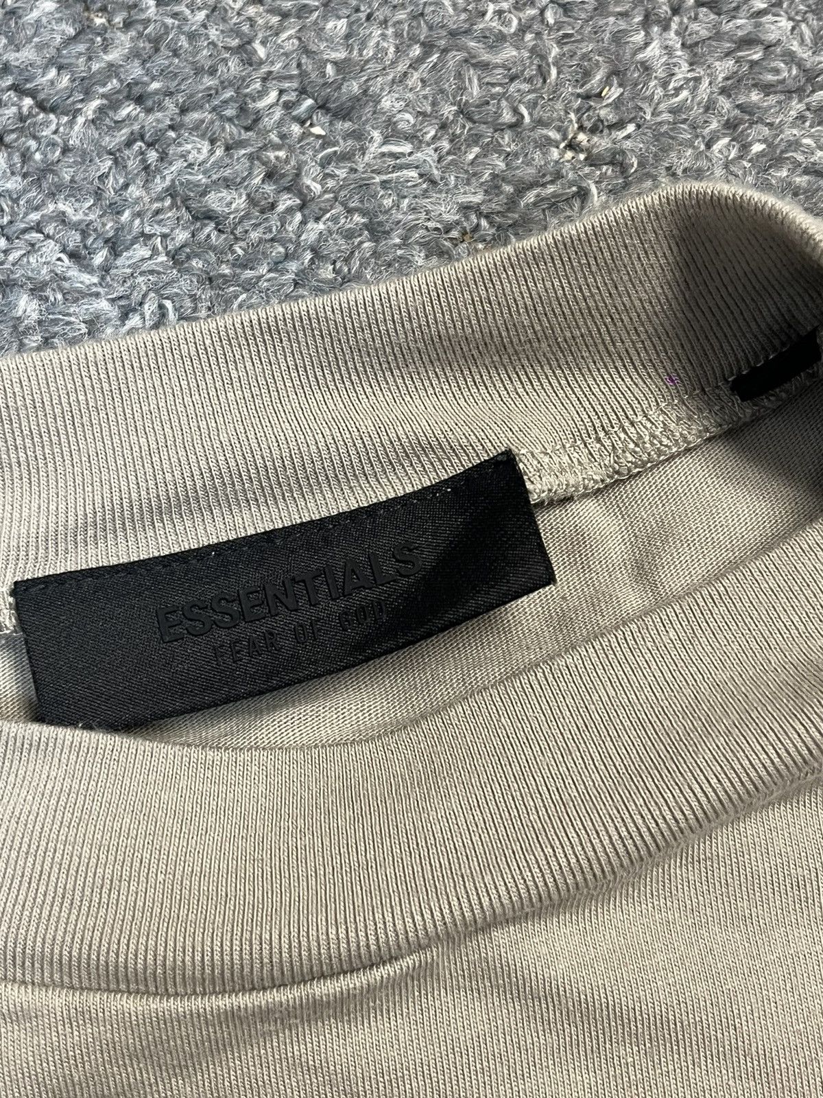 Essentials Fear of God Essentials Sleeve Tee “Grey” Size US L / EU 52-54 / 3 - 3 Thumbnail