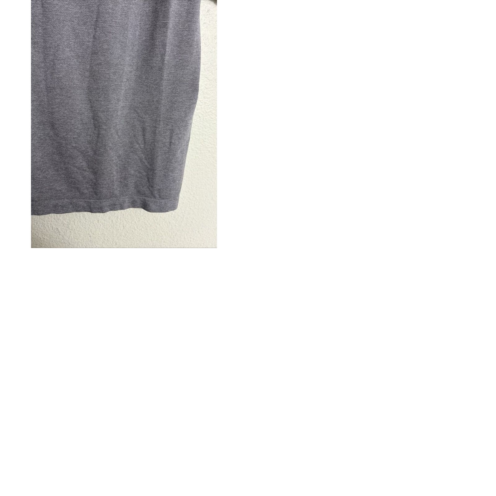 Fabletics Fabletics Shirt Mens M Gray Short Sleeve Activewear Pullover Crew Neck Lightweight Solid Gym Running Cross Training Size US M / EU 48-50 / 2 - 10 Thumbnail