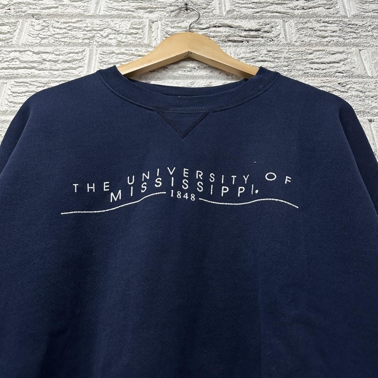 Vintage Vintage University of Mississippi Sweatshirt XL Size US XL / EU 56 / 4 - 2 Thumbnail