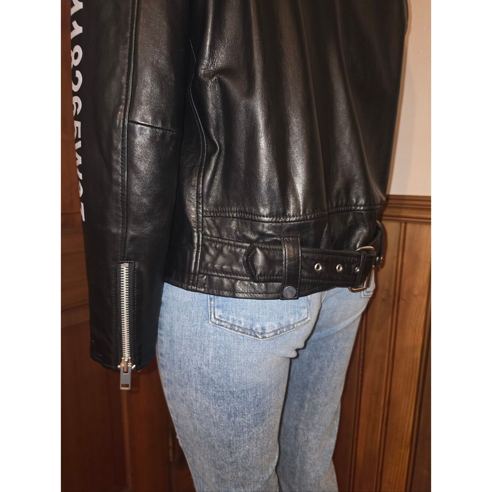 Leather NWOT Walter Baker New York Black Leather Candace Jacket L Size L / US 10 / IT 46 - 11 Thumbnail