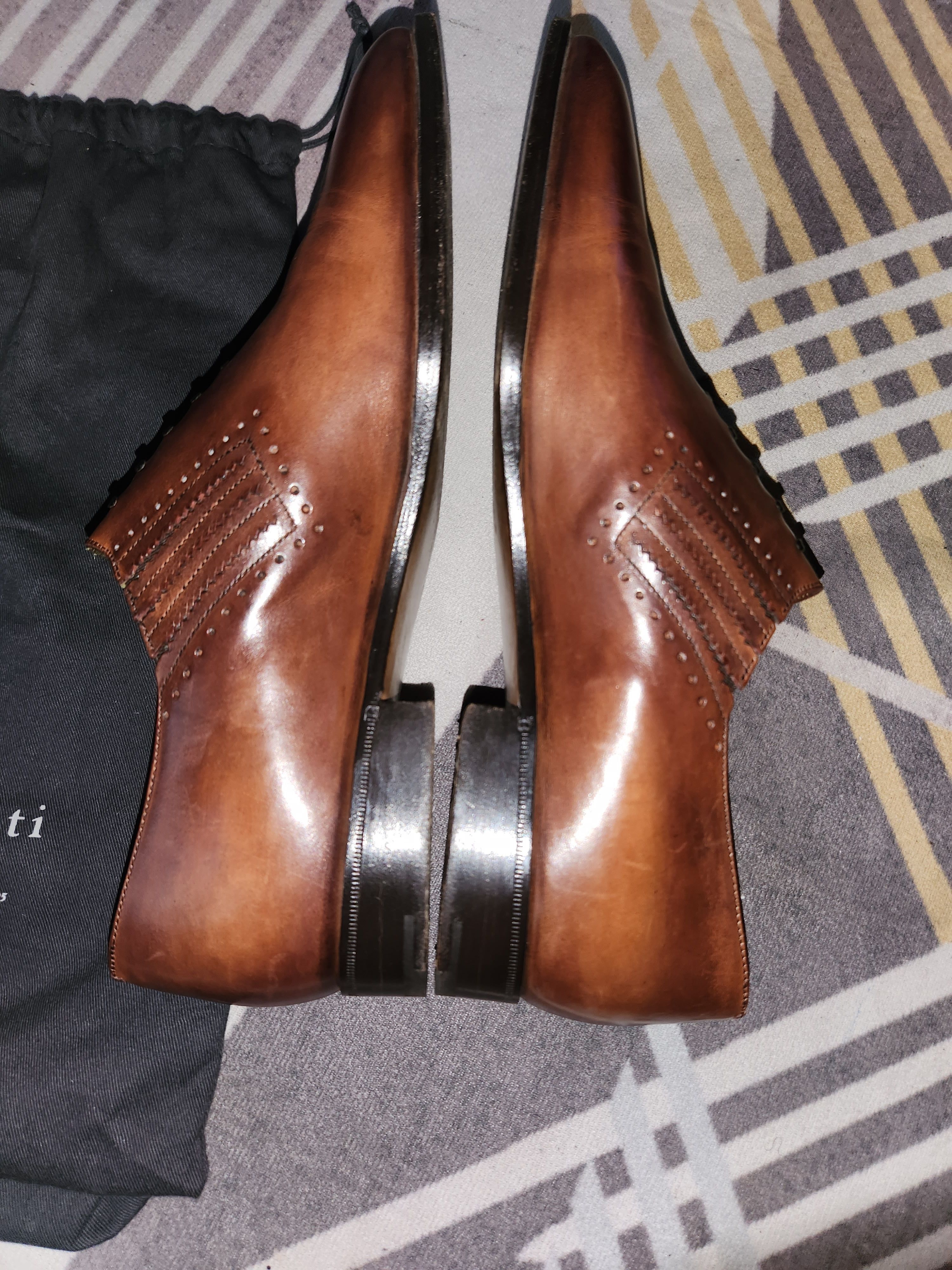 Berluti Berluti Alessandro Leather Shoes Venezia Size US 10.5 / EU 43-44 - 4 Thumbnail