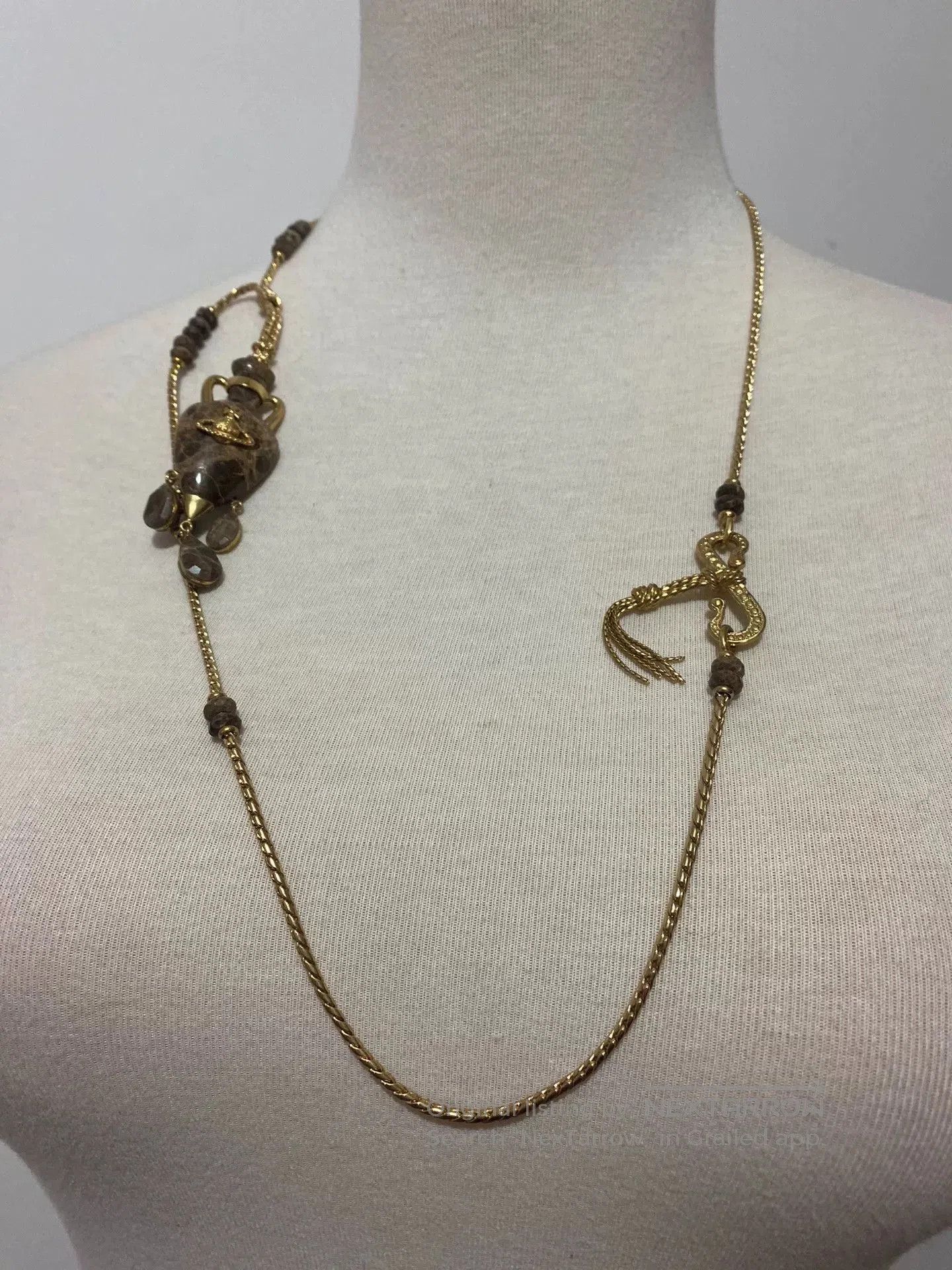 Vivienne Westwood Vivienne Westwood Vintage Marble Vase Necklace. Size ONE SIZE - 8 Thumbnail