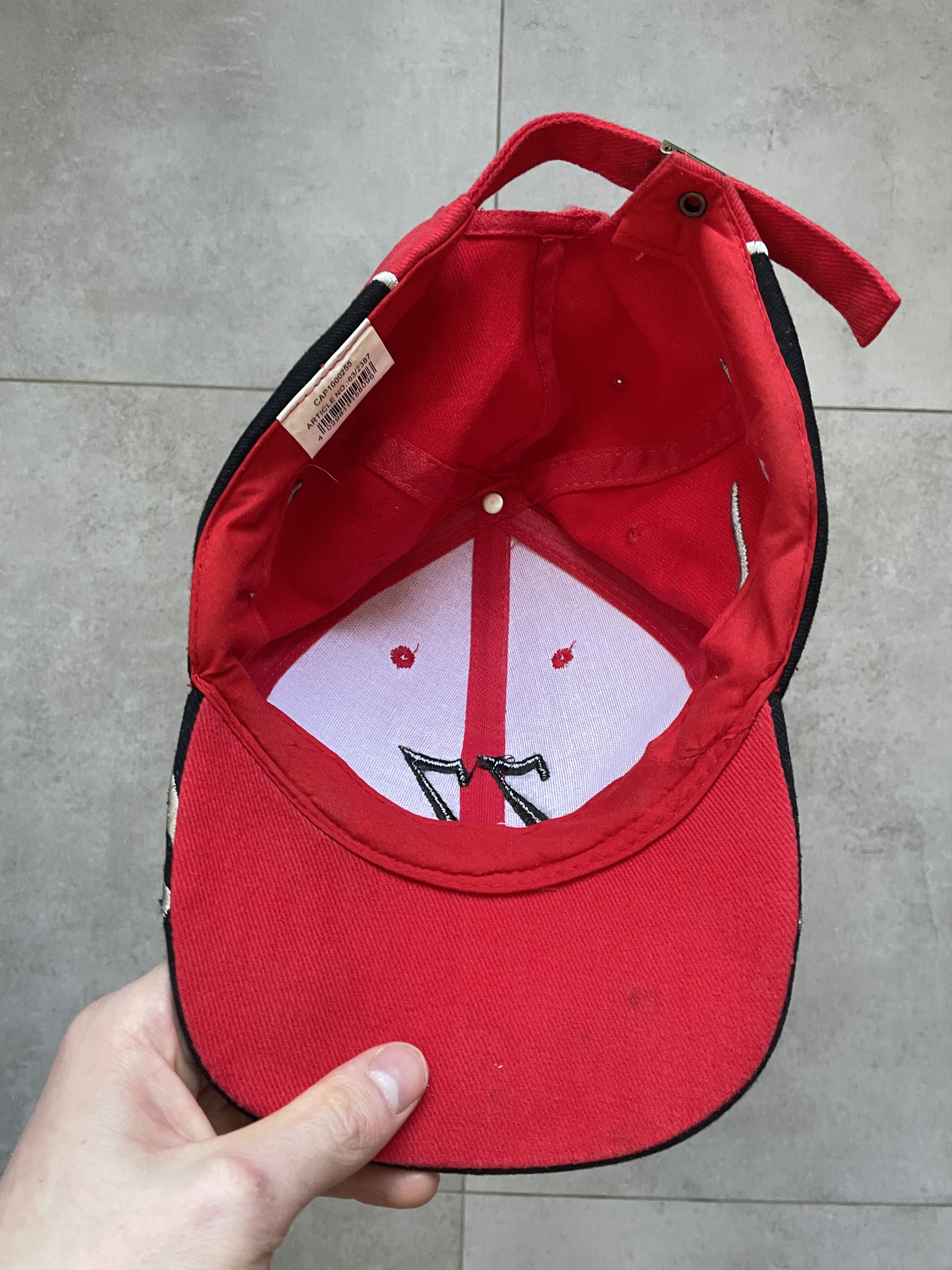 Vintage VINTAGE AVANT GARDE FLAME RED 77 CAP Size ONE SIZE - 2 Thumbnail