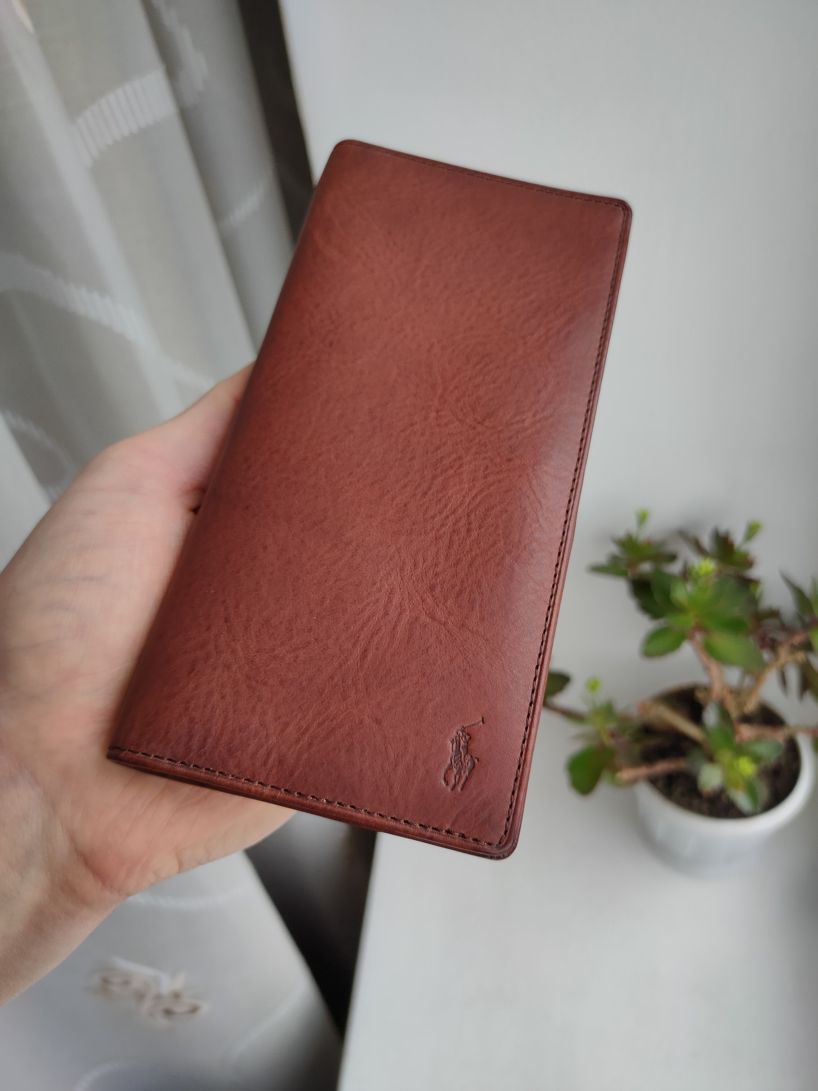 Polo Ralph Lauren Polo Ralph Lauren leather wallet purse logo polo RL Size ONE SIZE - 2 Thumbnail