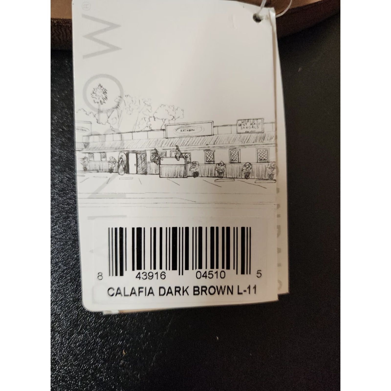 Rainbow VINTAGE Rainbow Calafia Sandal Women US 11 Leather Braided Dark Brown NWT Calafia Rainbow Sandals Womens 11 Leather Braided Sandal Dark Brown NWT Size US 11 / IT 41 - 6 Thumbnail