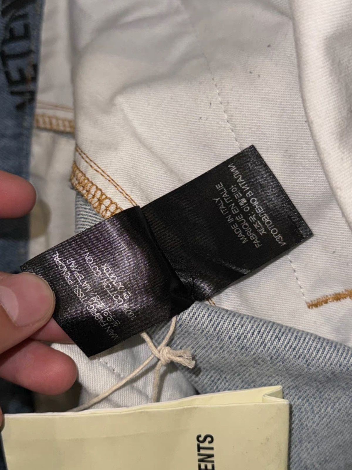 Vetements Vetements overprint convertible jeans Size US 32 / EU 48 - 8 Thumbnail