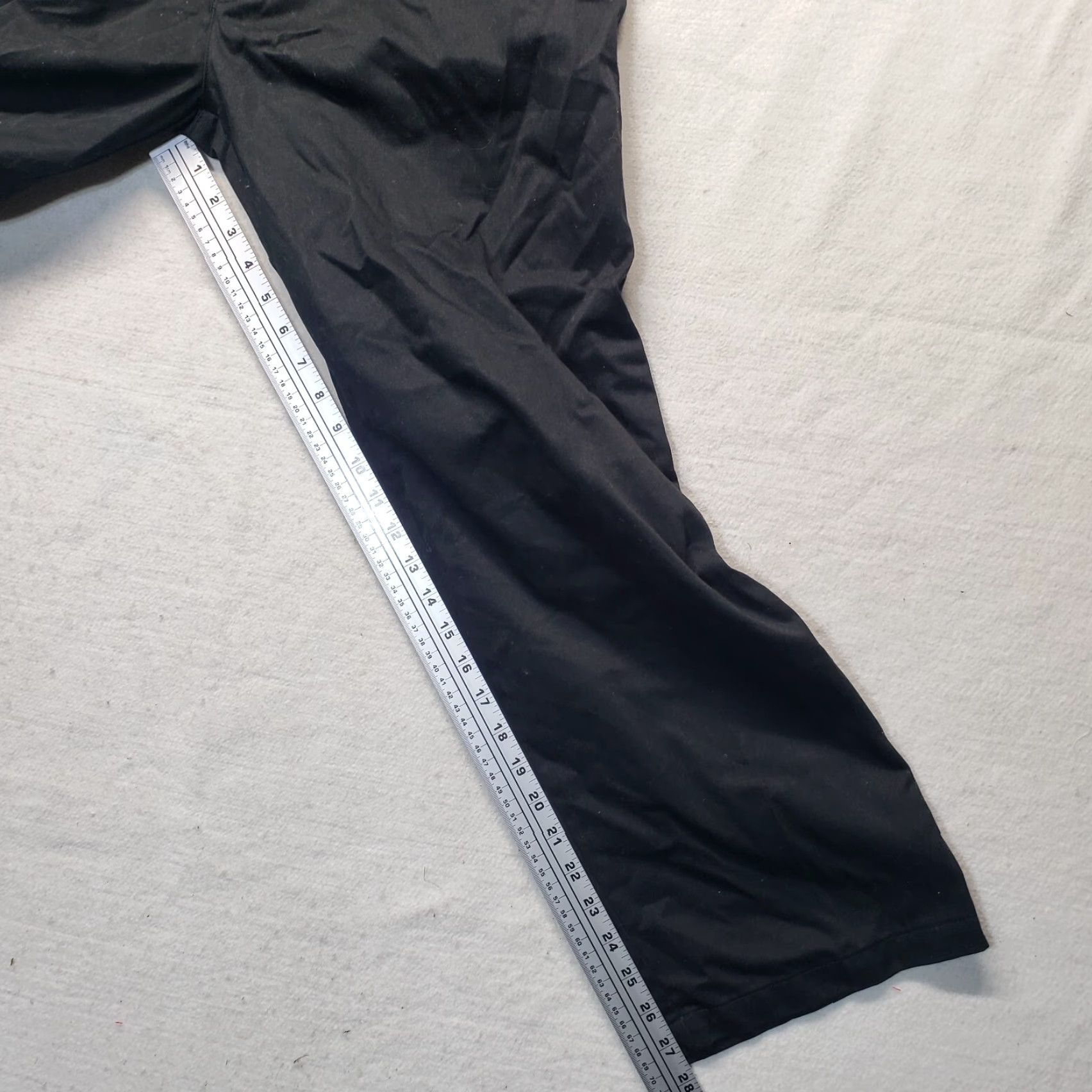Vintage Carolina Bay Pants Black Flat Front Adult Men's Size 38 Inseam 30 in Cotton Polyester Dress Pants Men's Size US 38 / EU 54 - 6 Thumbnail